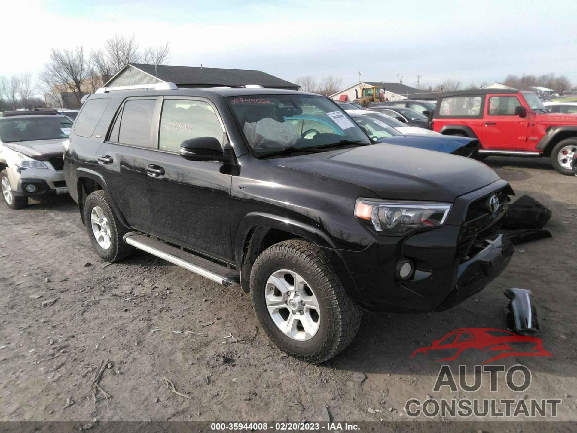 TOYOTA 4RUNNER 2016 - JTEBU5JR8G5293310