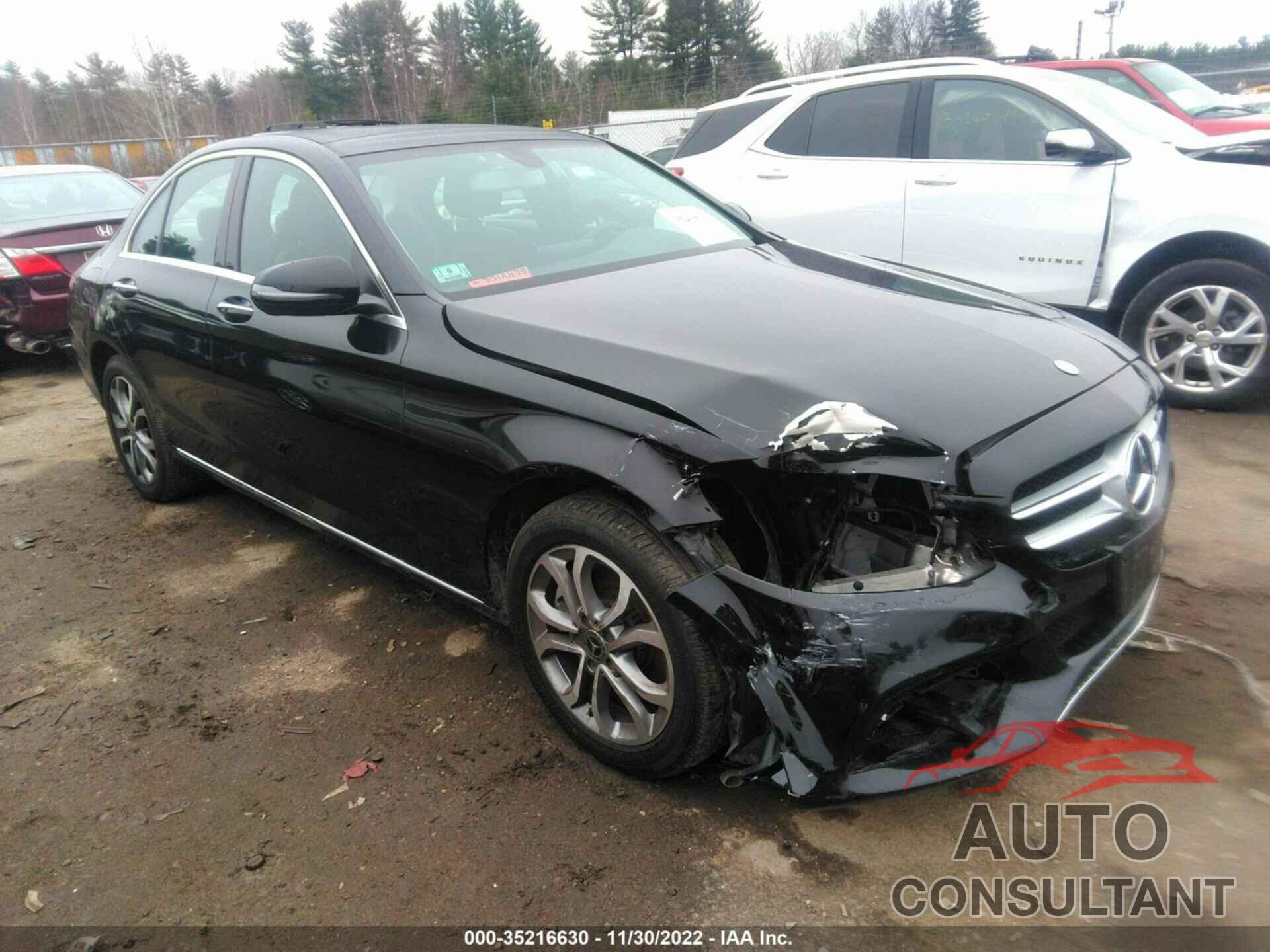 MERCEDES-BENZ C-CLASS 2017 - 55SWF4KB9HU220666