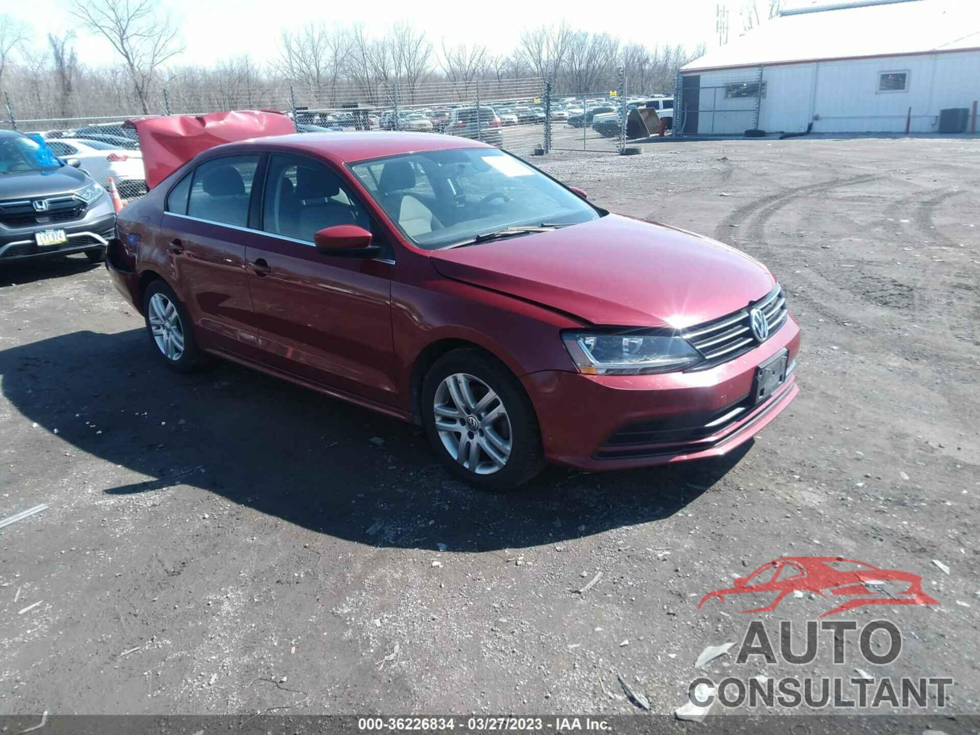 VOLKSWAGEN JETTA 2017 - 3VW2B7AJ1HM247830