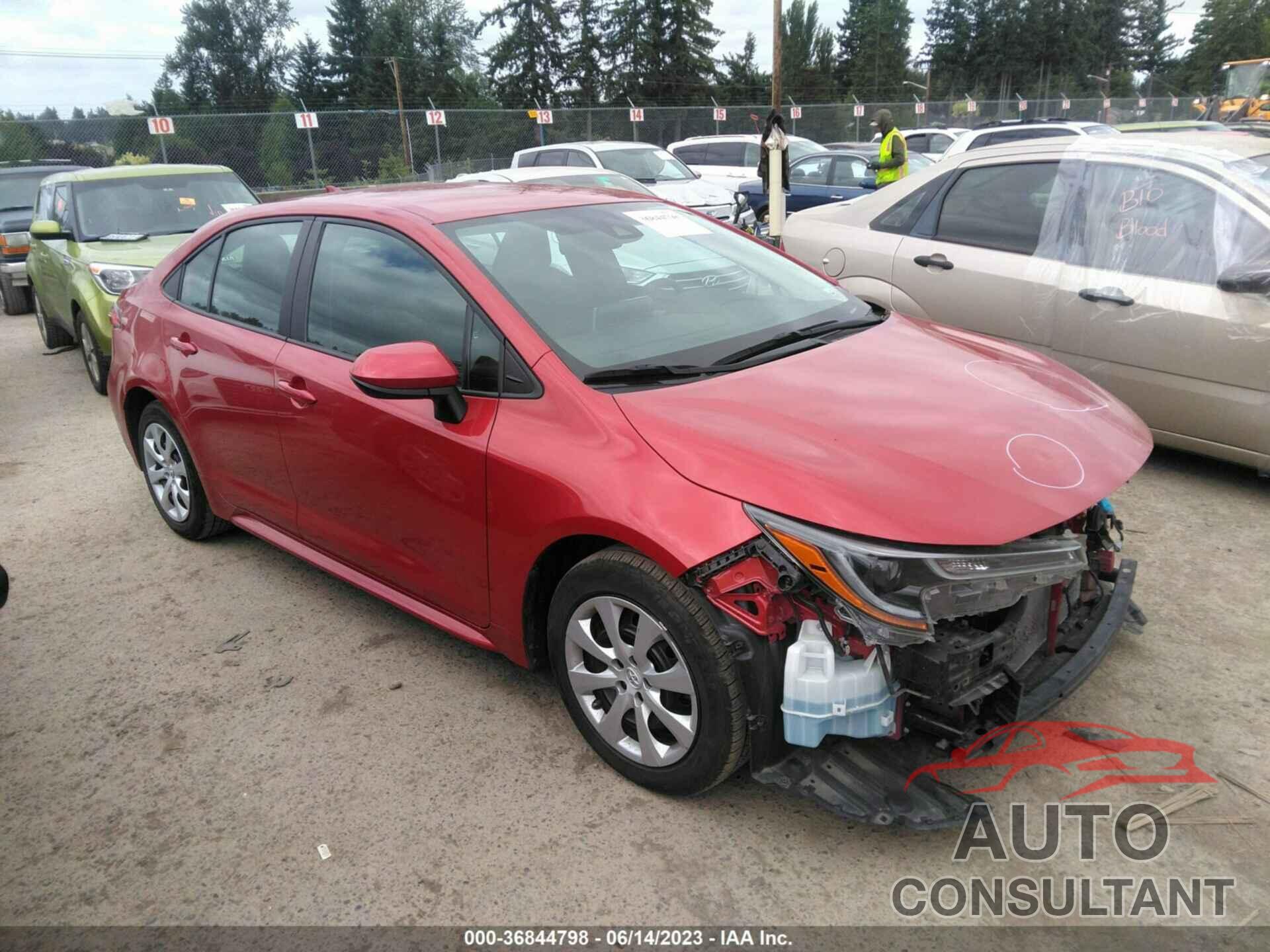 TOYOTA COROLLA 2021 - 5YFEPMAE3MP232199