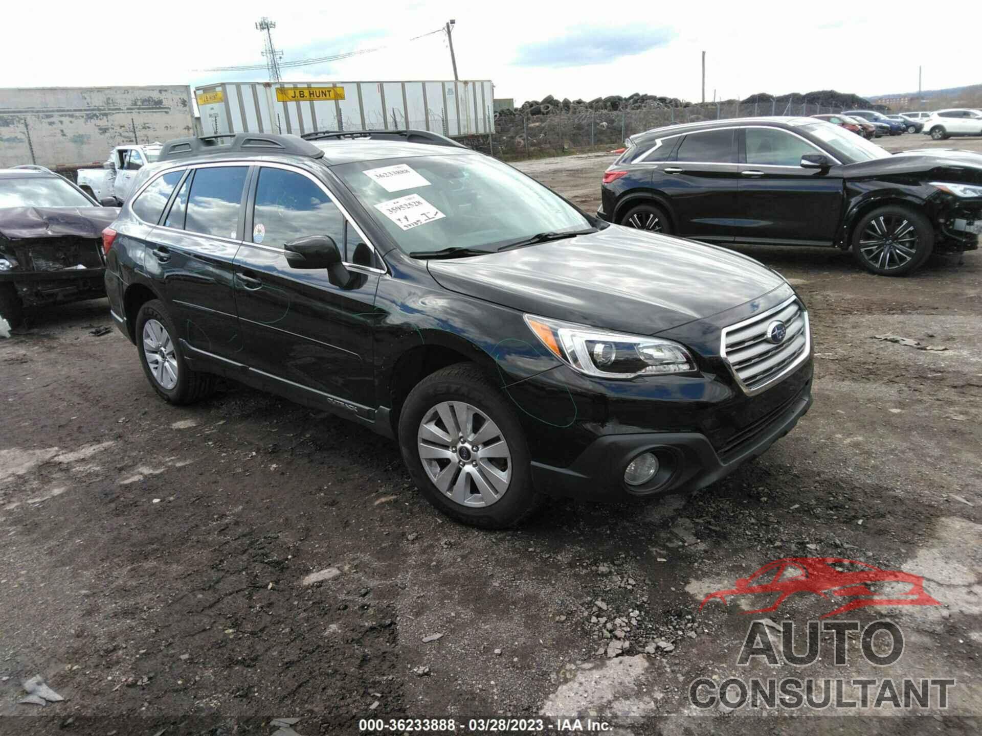SUBARU OUTBACK 2016 - 4S4BSAFC9G3227959