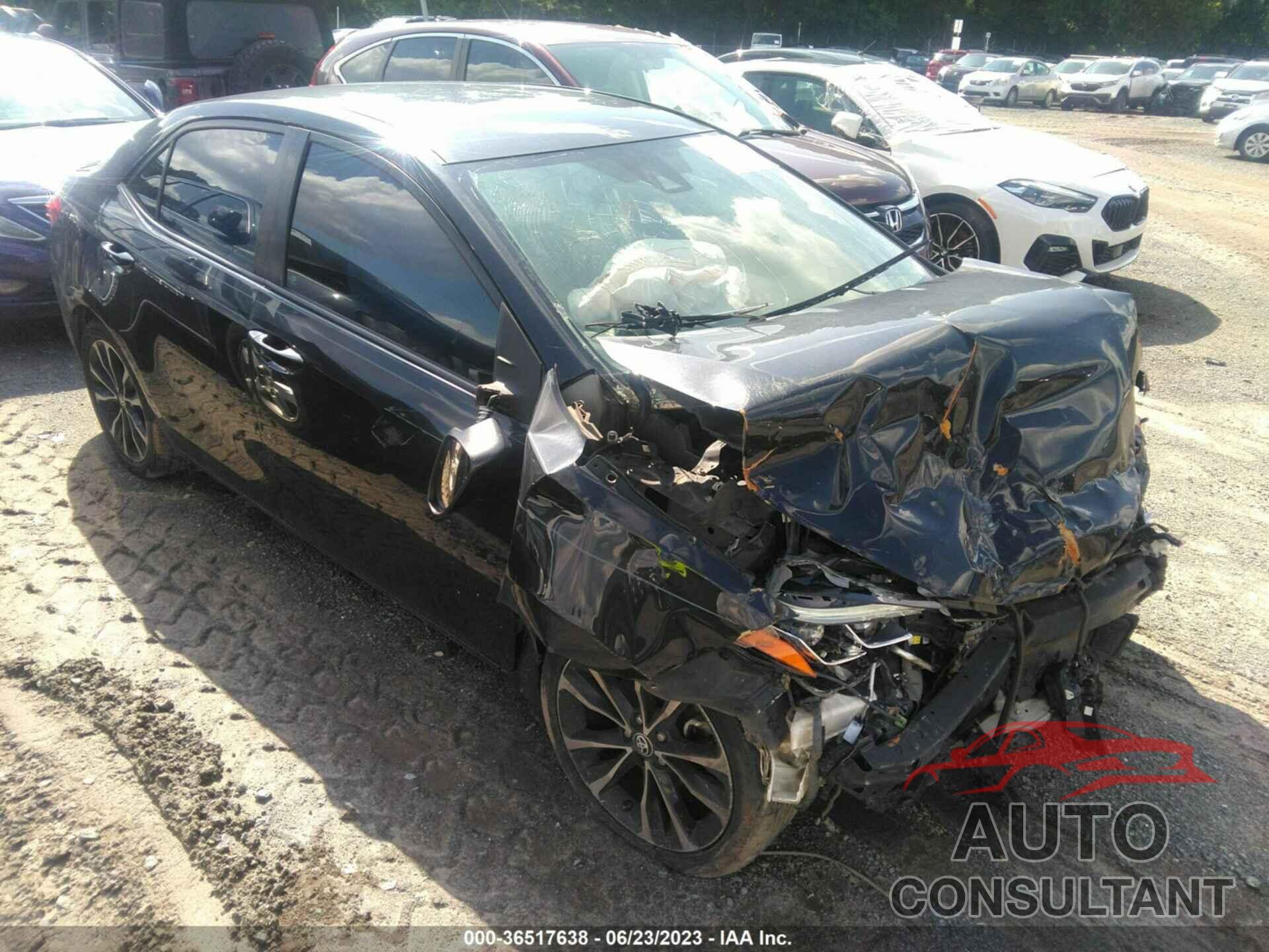 TOYOTA COROLLA 2017 - 2T1BURHE5HC873116