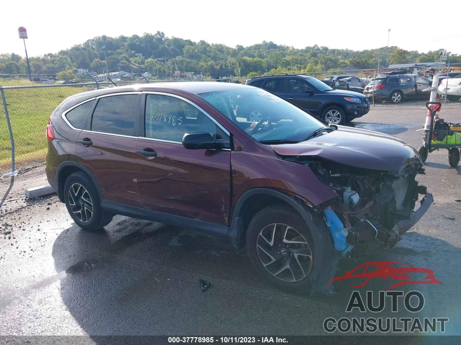 HONDA CR-V 2016 - 2HKRM3H41GH545237