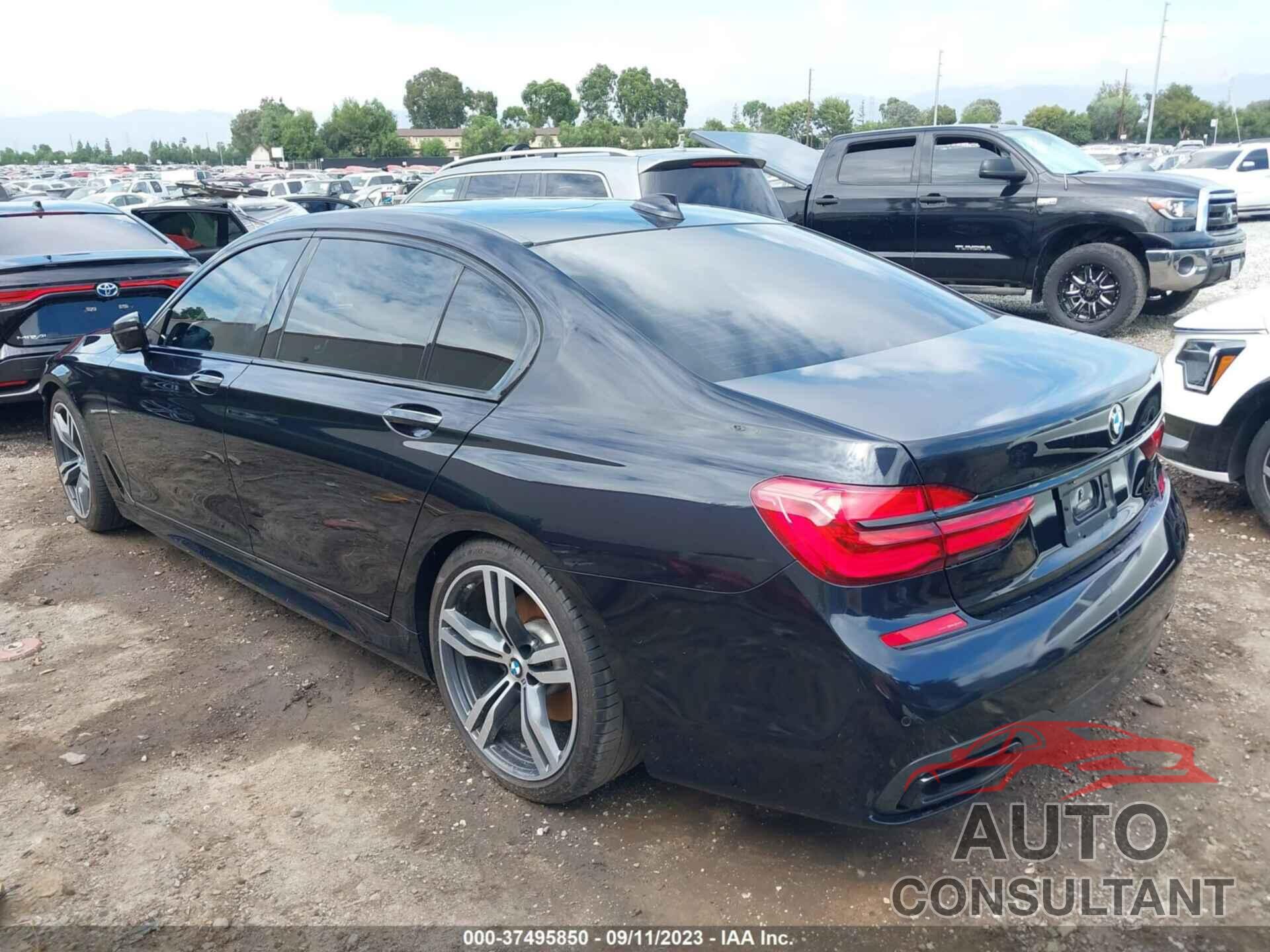 BMW 740I 2019 - WBA7E2C59KB217201