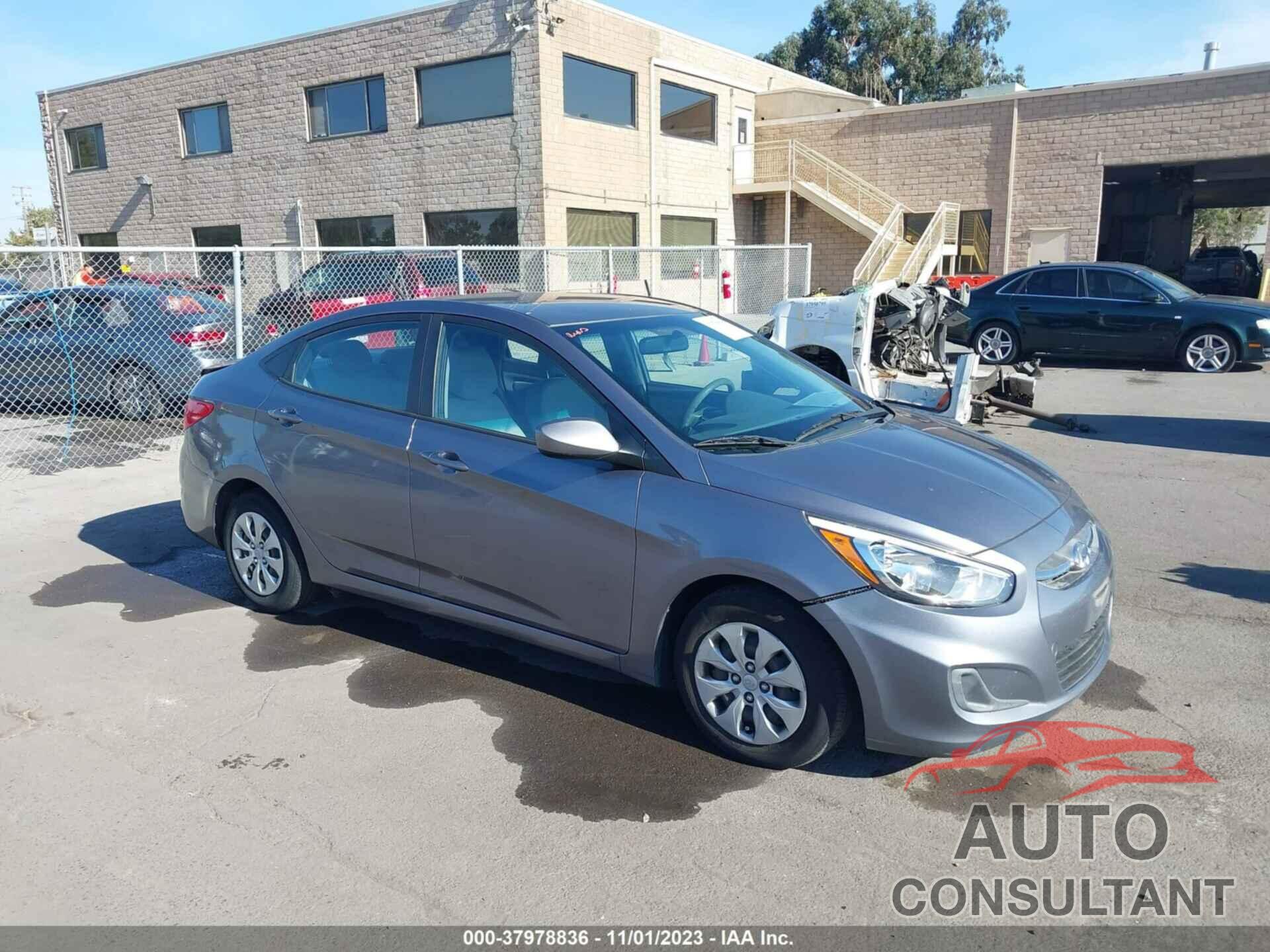 HYUNDAI ACCENT 2016 - KMHCT4AE4GU161312