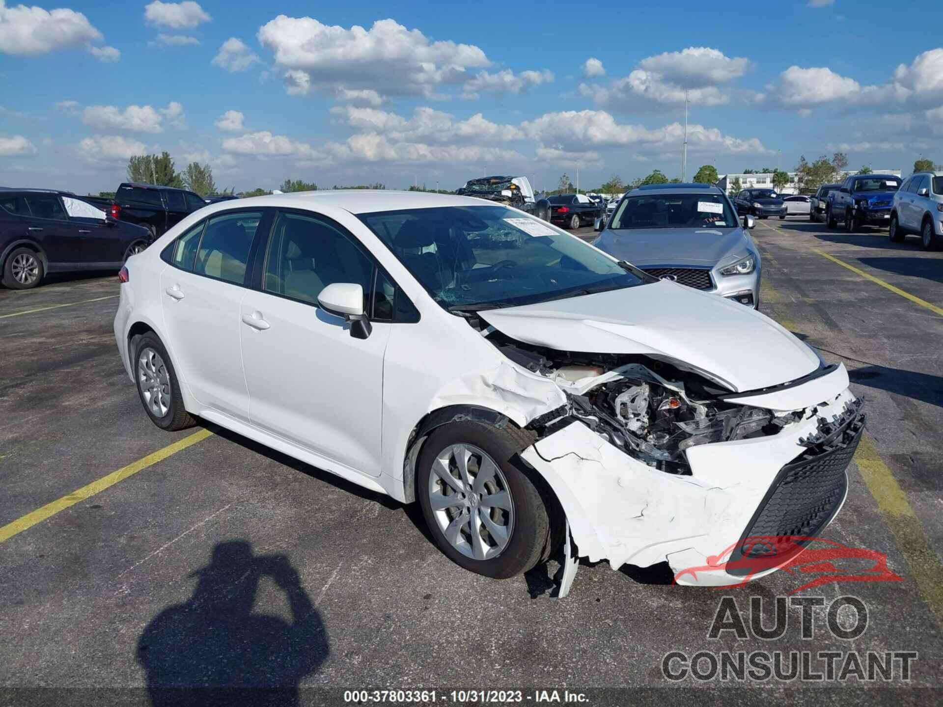 TOYOTA COROLLA 2021 - JTDEPMAE9MJ182154