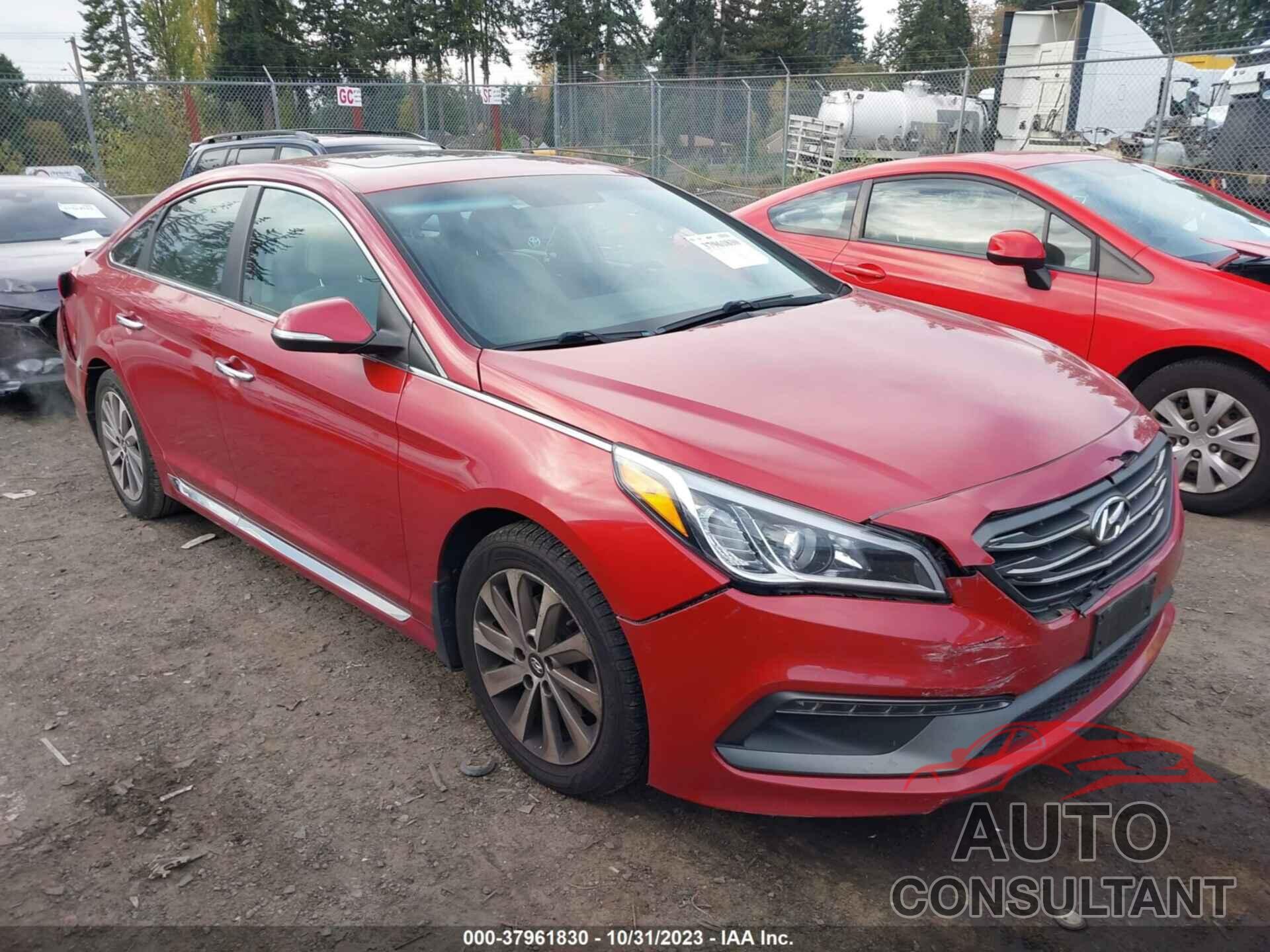 HYUNDAI SONATA 2017 - 5NPE34AF4HH444455