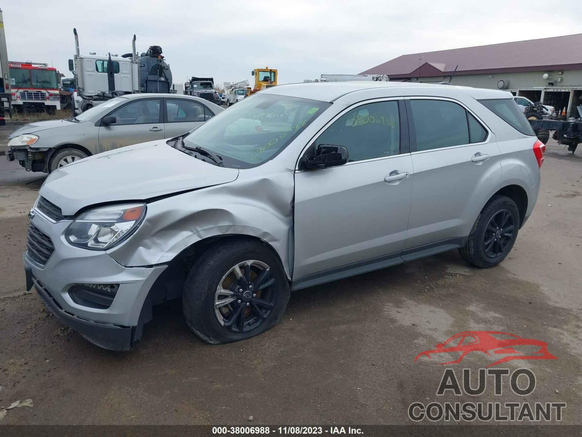 CHEVROLET EQUINOX 2017 - 2GNFLEEK5H6270392