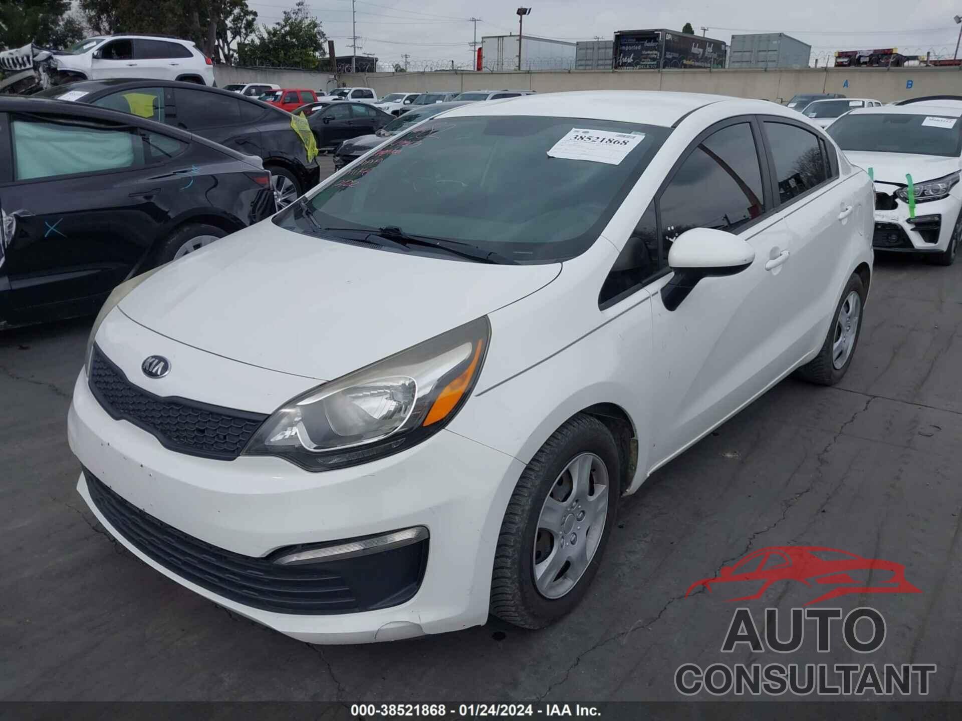 KIA RIO 2016 - KNADM4A32G6547636