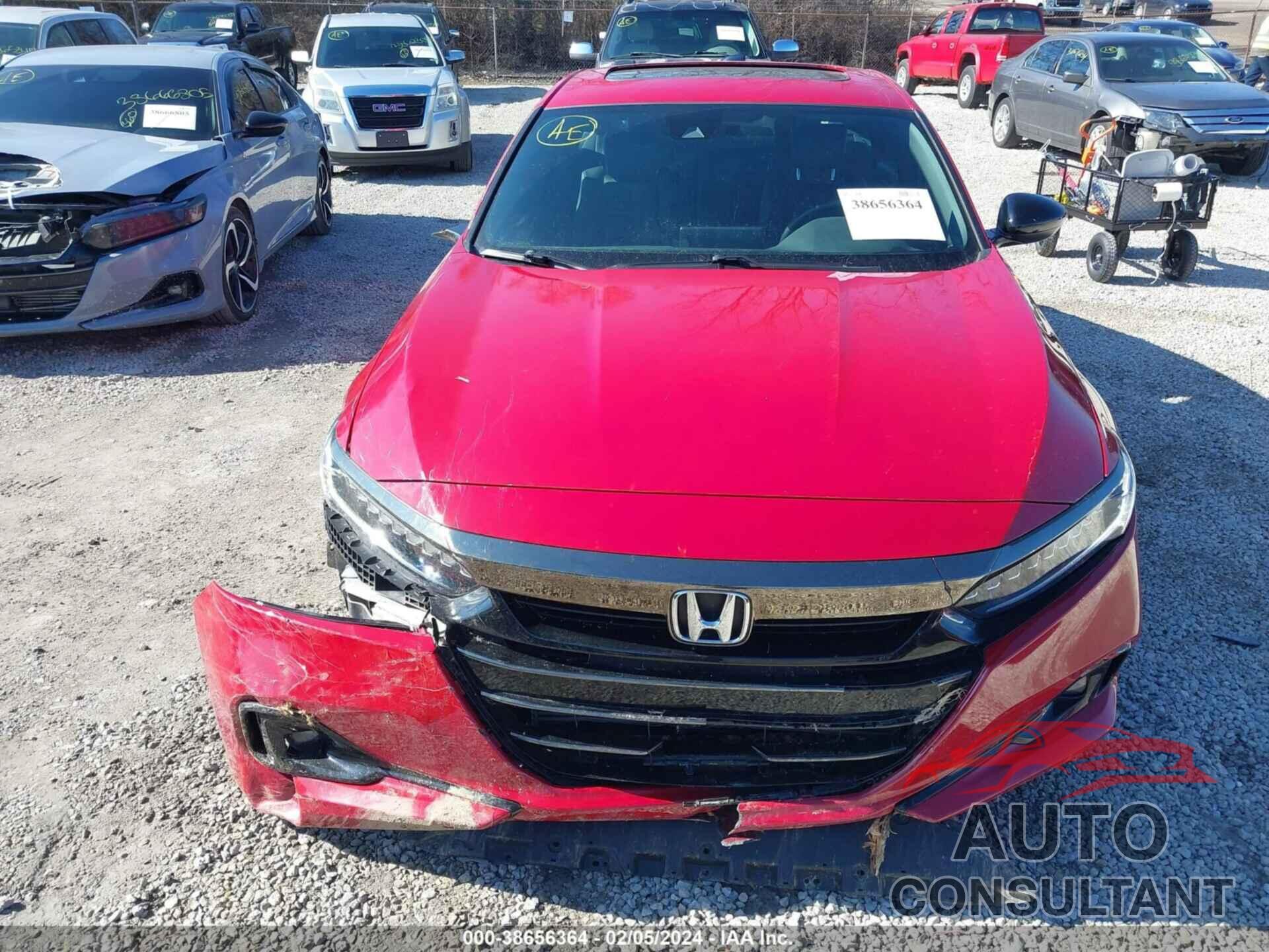 HONDA ACCORD 2021 - 1HGCV2F32MA017427