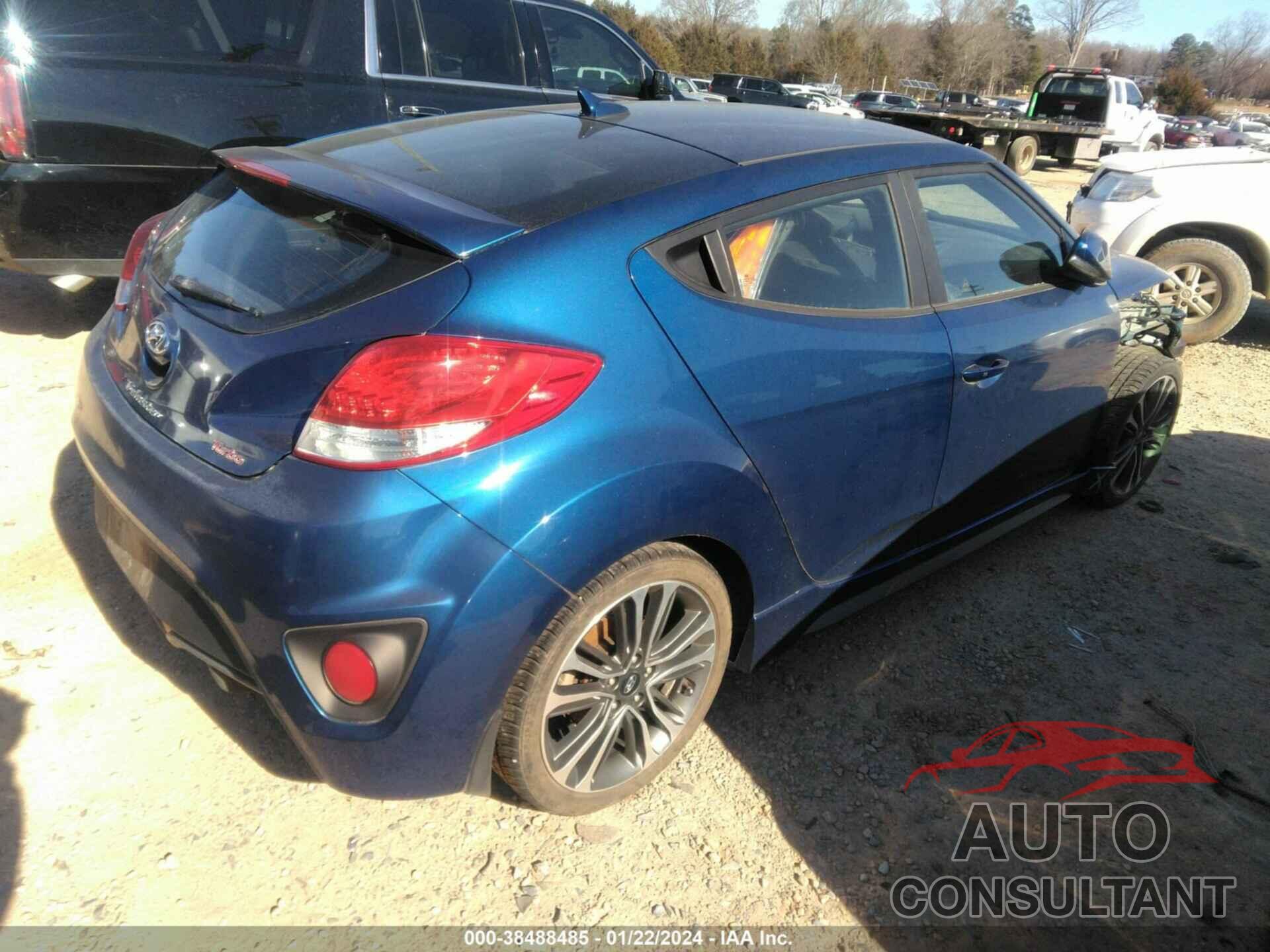 HYUNDAI VELOSTER 2016 - KMHTC6AE1GU291009