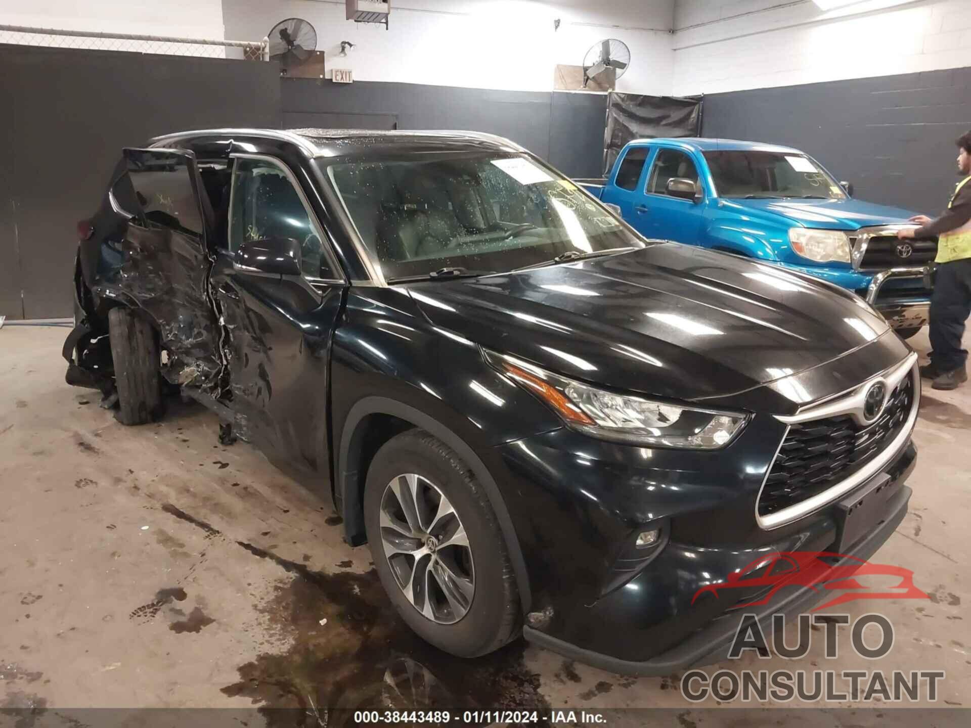 TOYOTA HIGHLANDER 2020 - 5TDGZRBH7LS001448