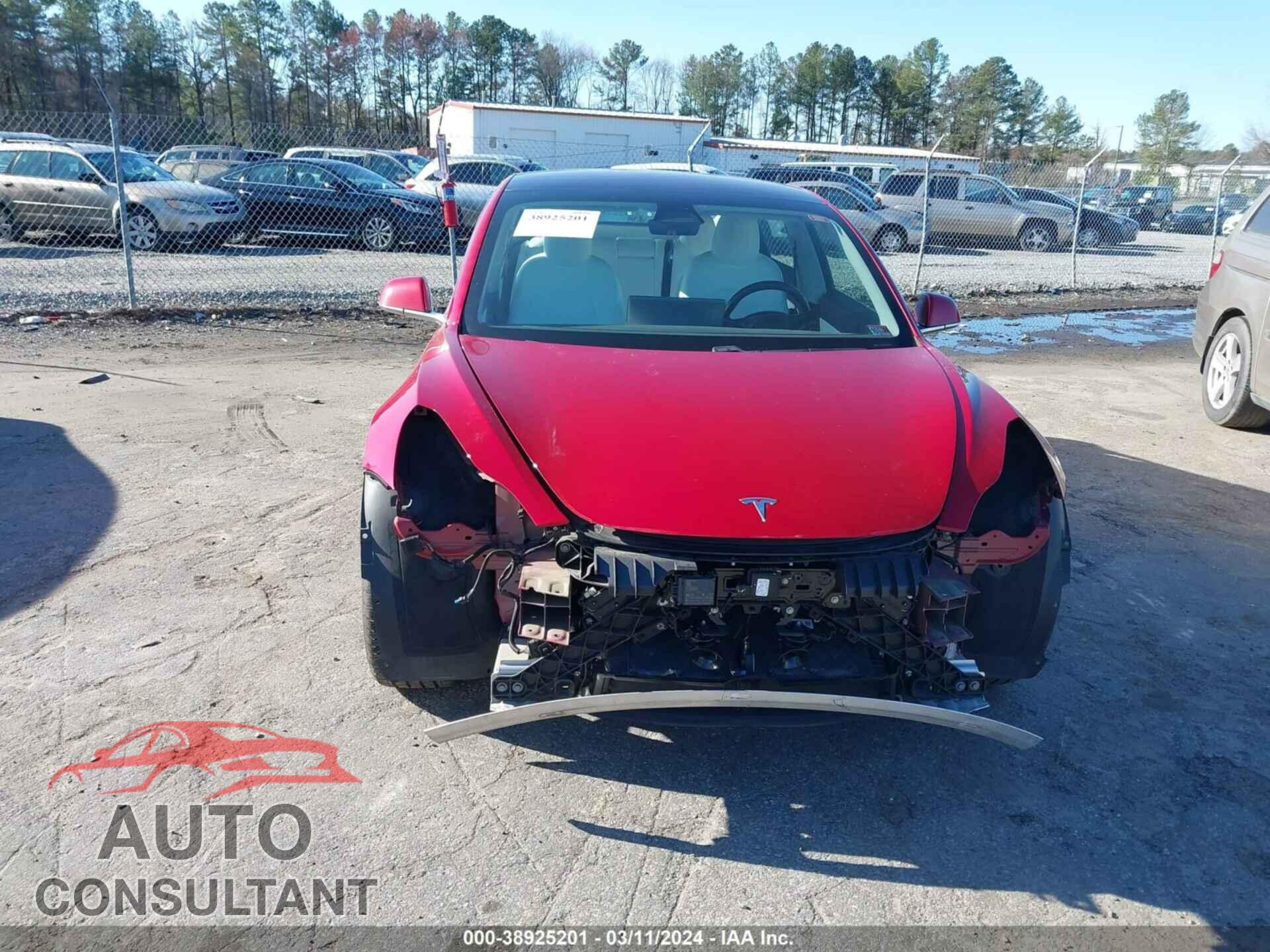 TESLA MODEL 3 2018 - 5YJ3E1EB5JF097455