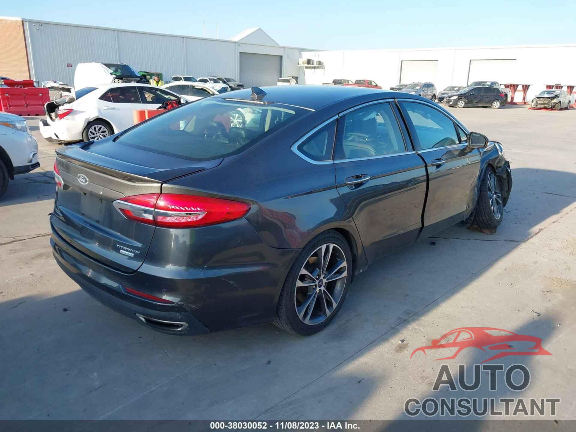 FORD FUSION 2019 - 3FA6P0K92KR270535