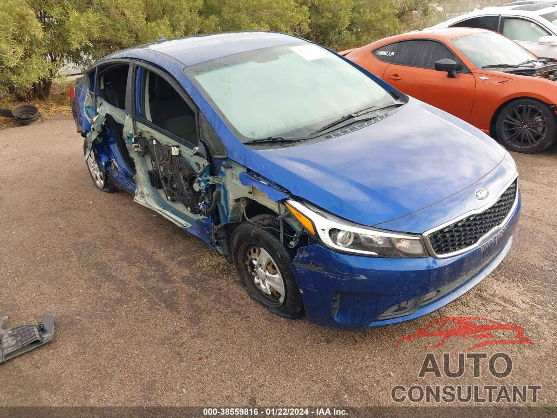 KIA FORTE 2017 - 3KPFK4A73HE123141