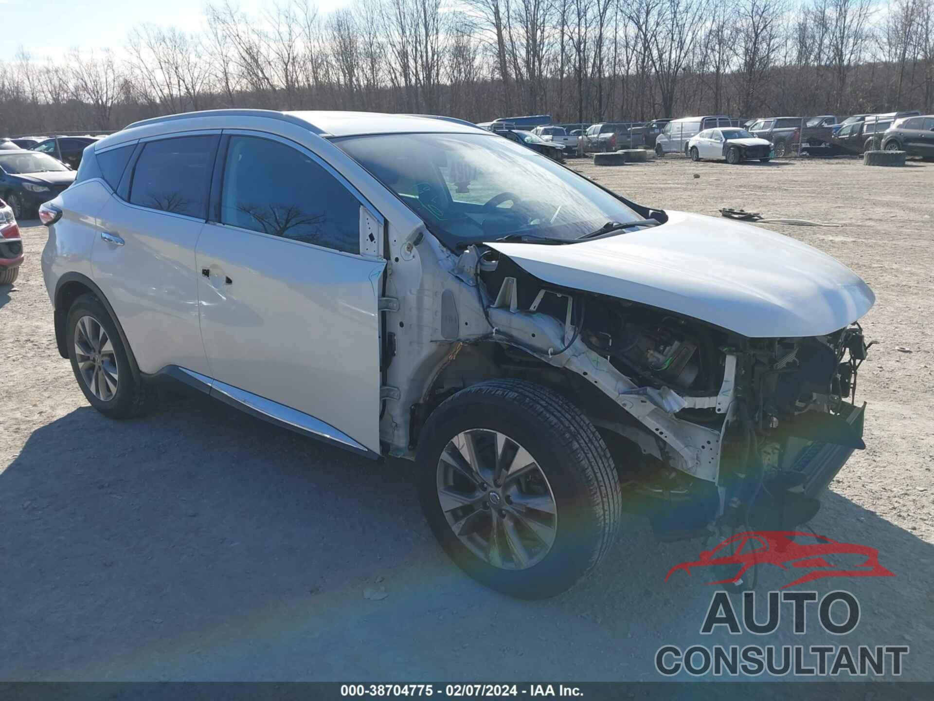 NISSAN MURANO 2018 - 5N1AZ2MH5JN121452