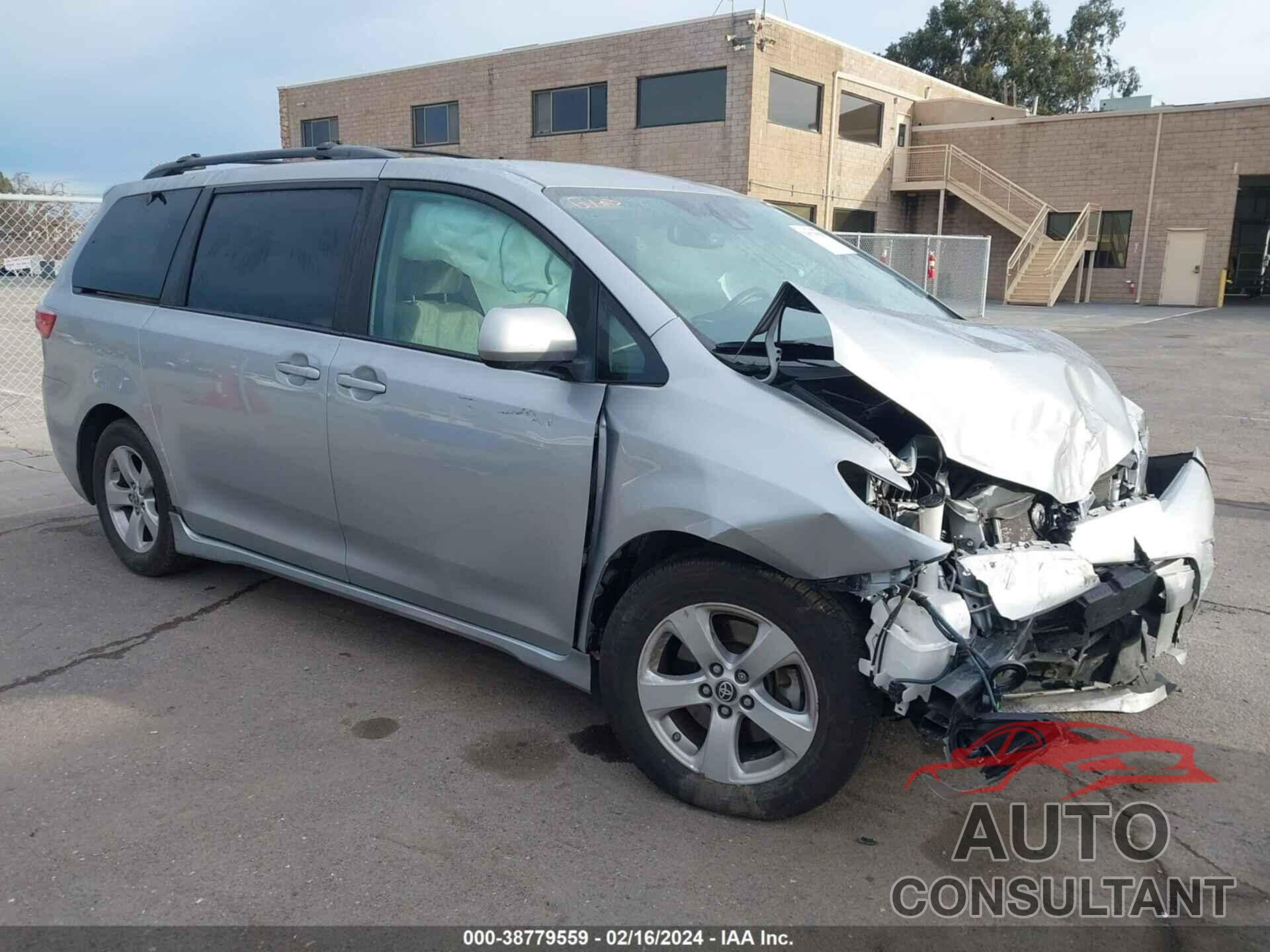 TOYOTA SIENNA 2020 - 5TDKZ3DC2LS086000