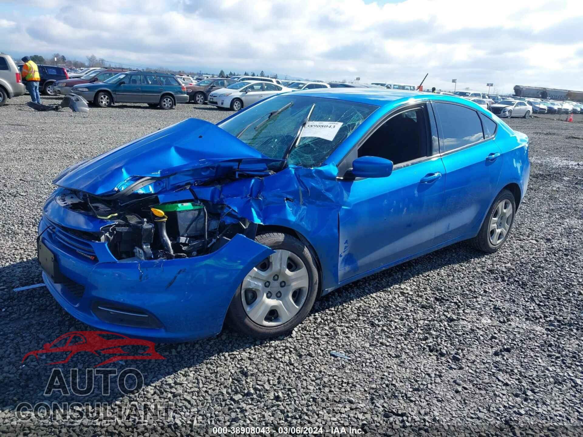 DODGE DART 2016 - 1C3CDFAA7GD625336