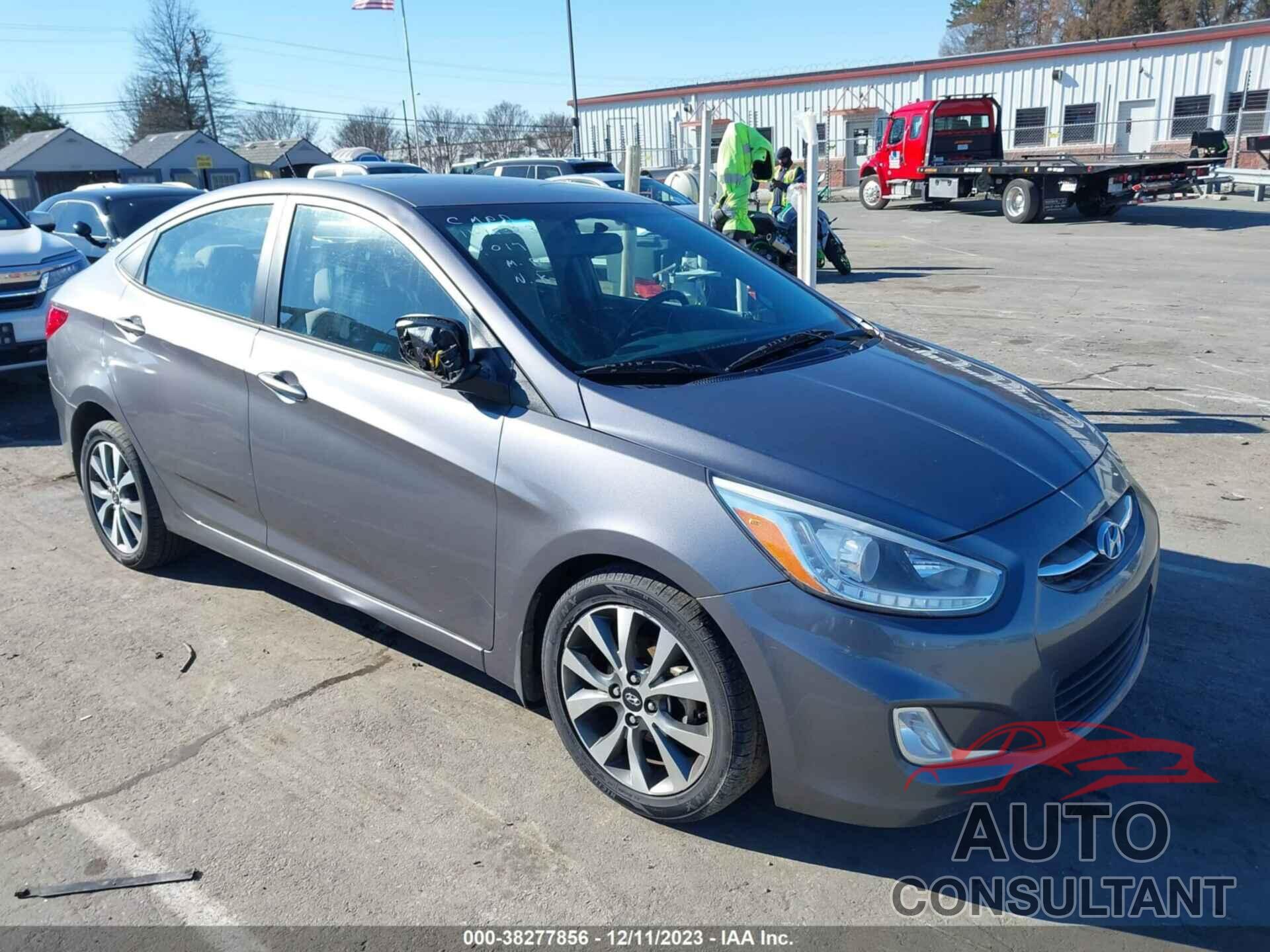 HYUNDAI ACCENT 2016 - KMHCU4AE4GU050174