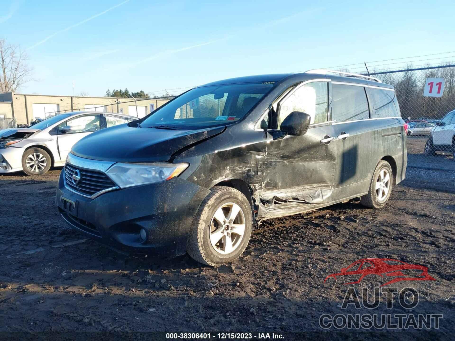 NISSAN QUEST 2016 - JN8AE2KP1G9150186