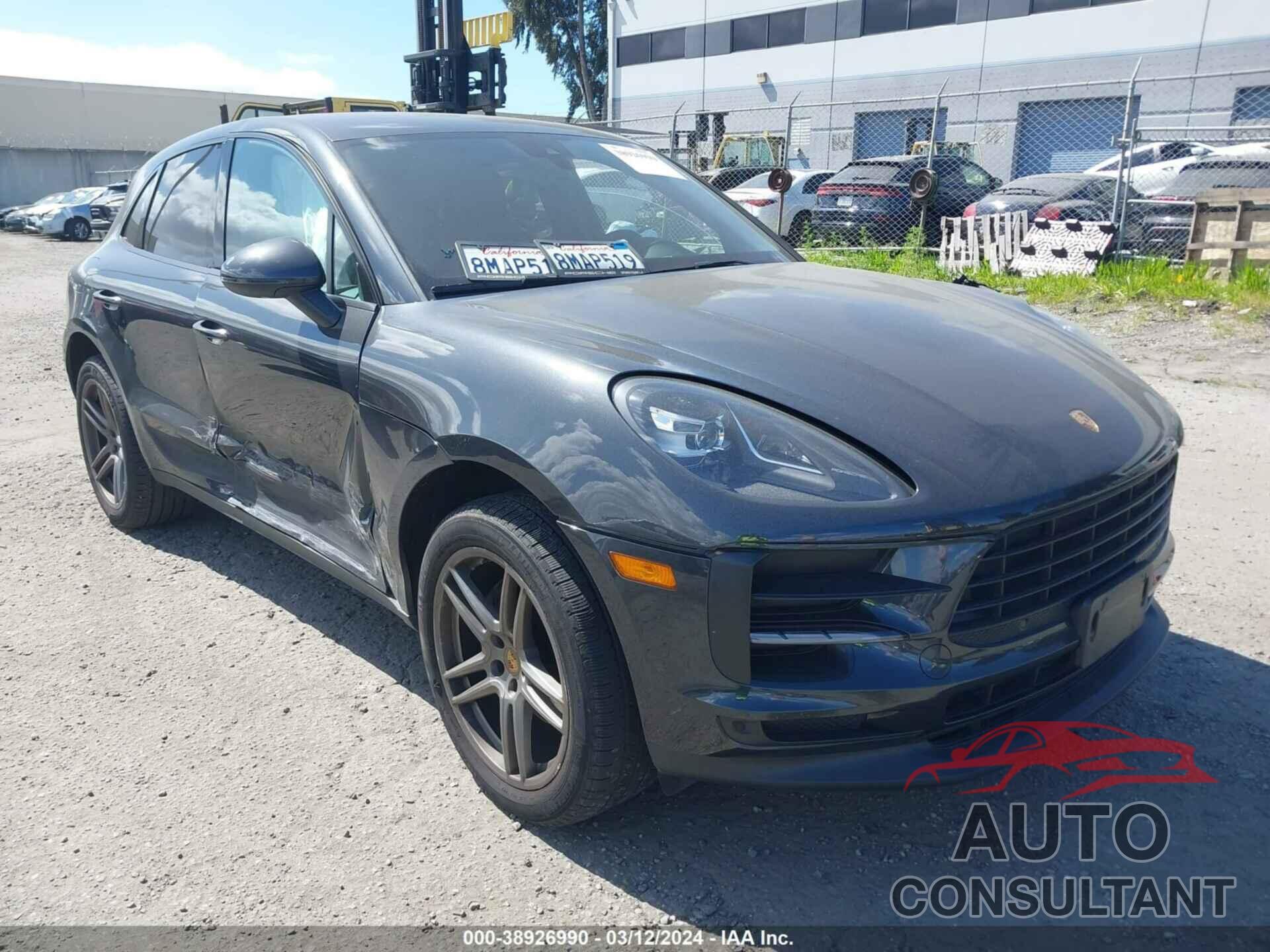 PORSCHE MACAN 2019 - WP1AA2A54KLB00299