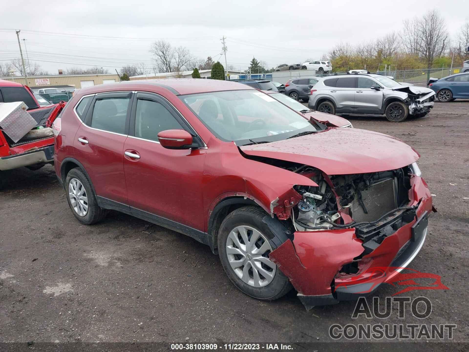 NISSAN ROGUE 2015 - KNMAT2MV6FP570274