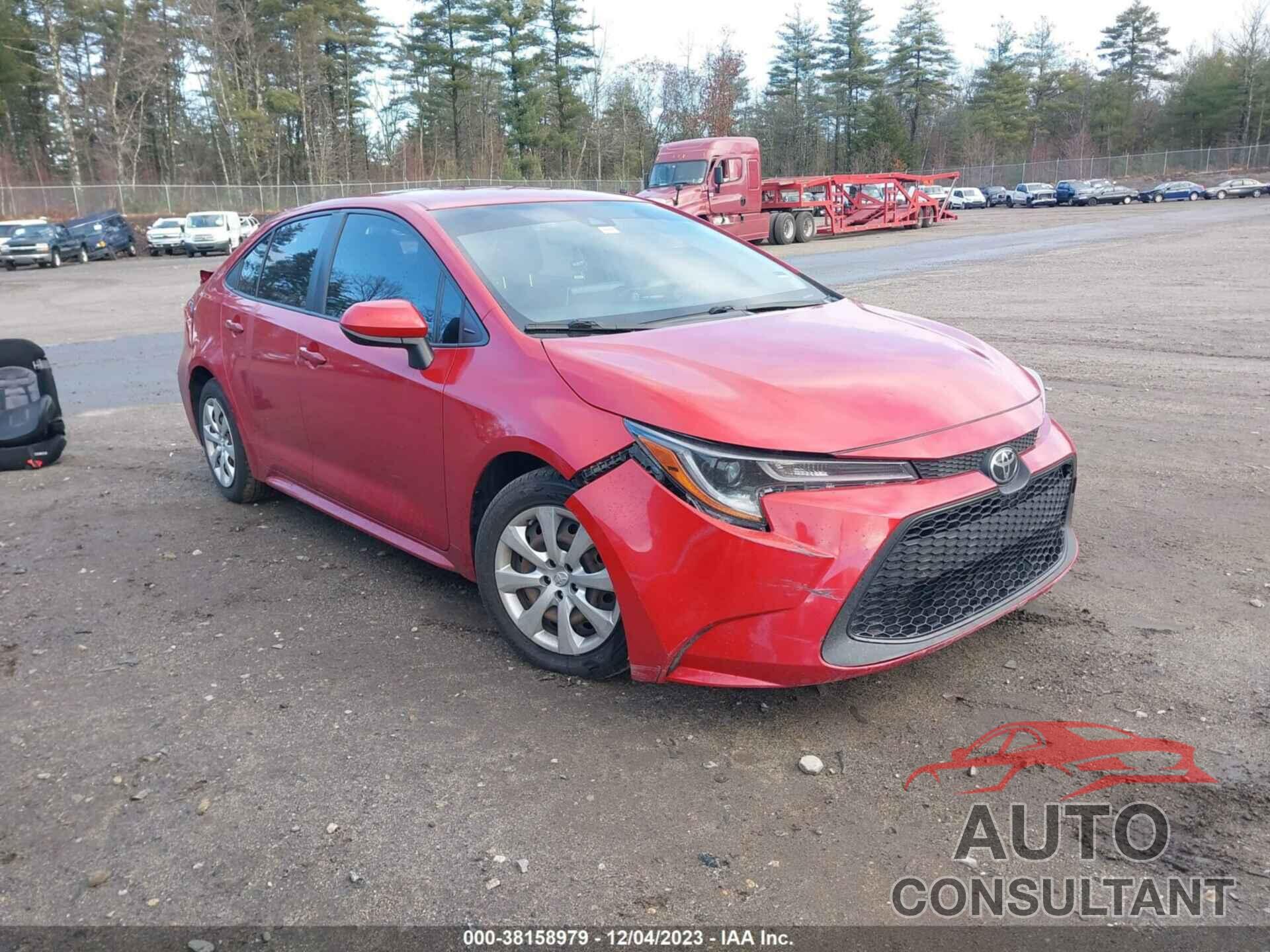 TOYOTA COROLLA 2020 - JTDEPRAE4LJ104795
