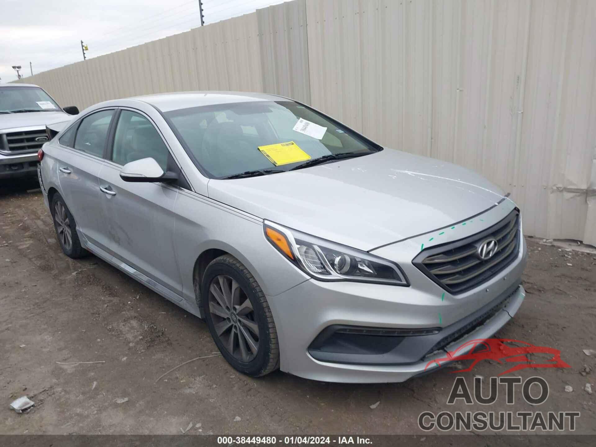 HYUNDAI SONATA 2016 - 5NPE34AF9GH403012