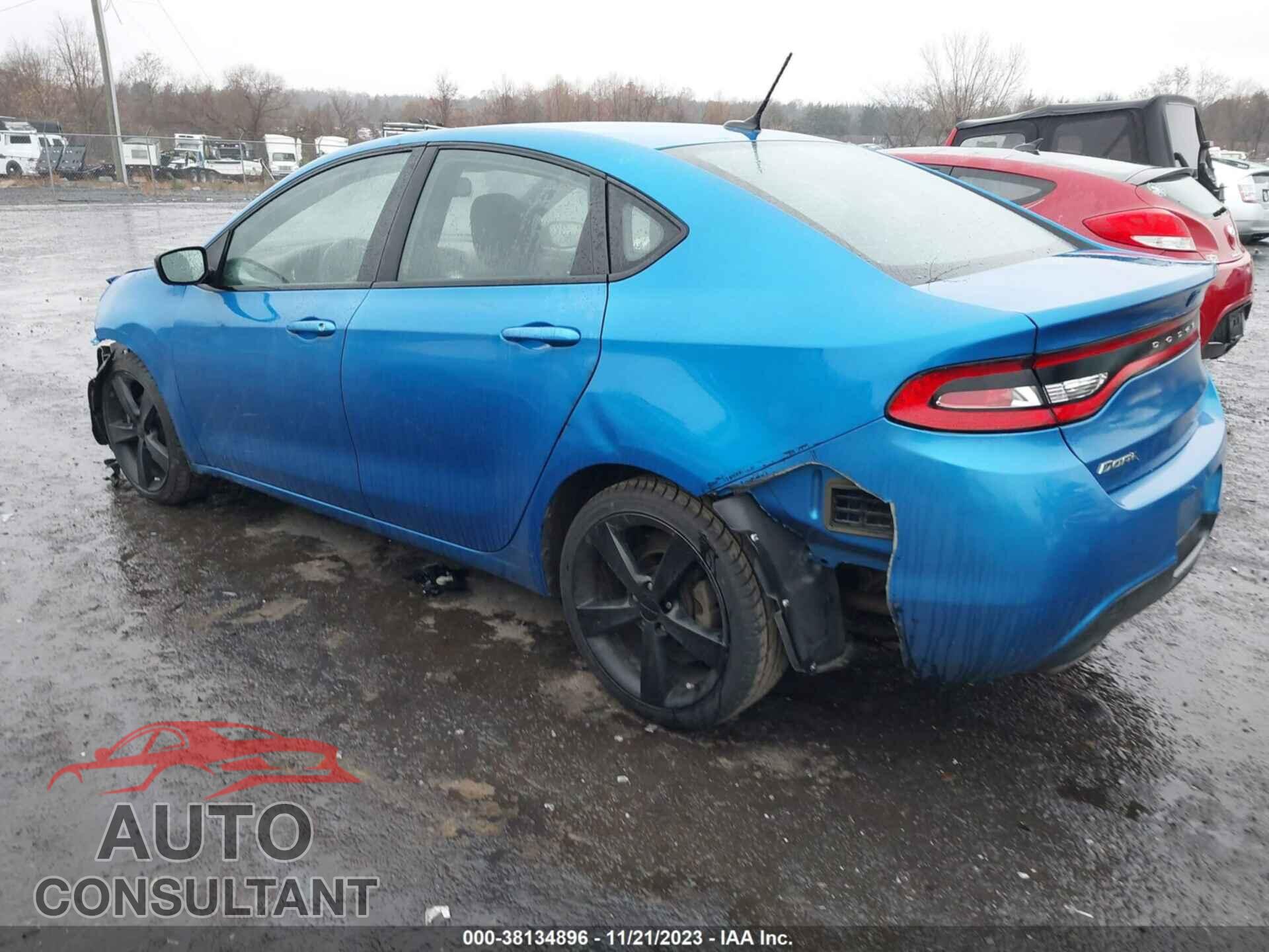 DODGE DART 2015 - 1C3CDFBB3FD415547