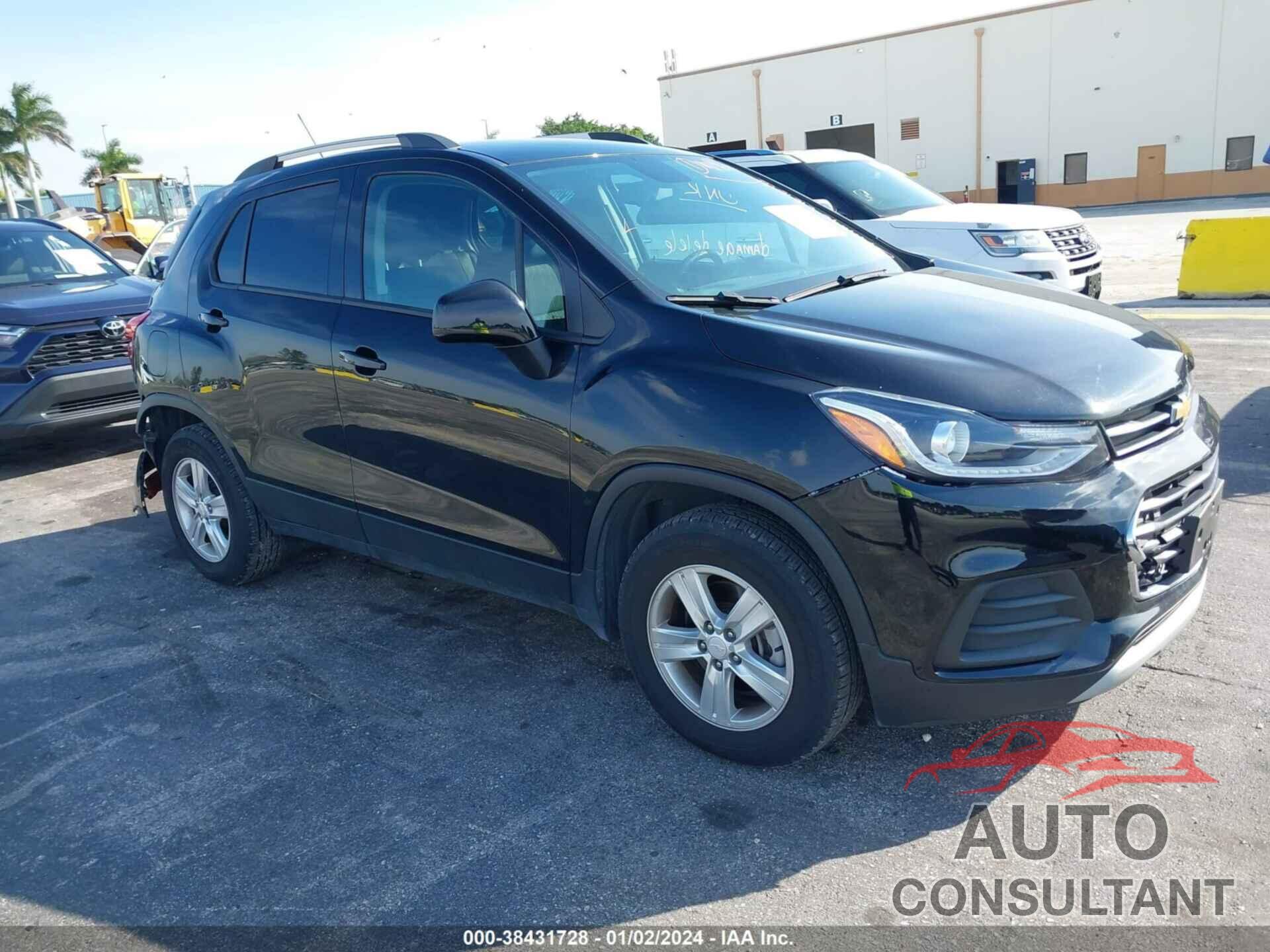 CHEVROLET TRAX 2021 - KL7CJPSM8MB364015