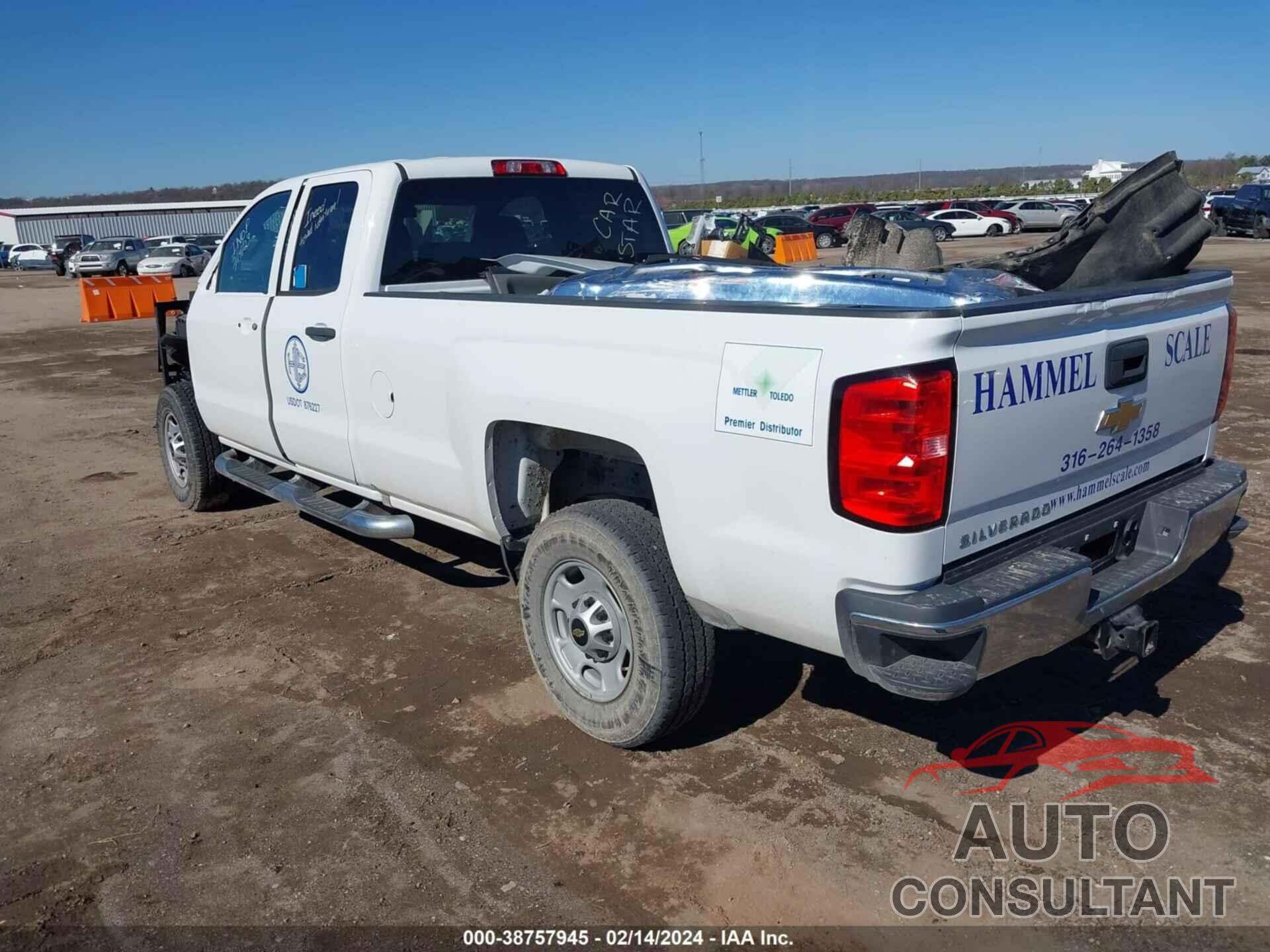 CHEVROLET SILVERADO 2500HD 2019 - 2GC2CREG3K1126077