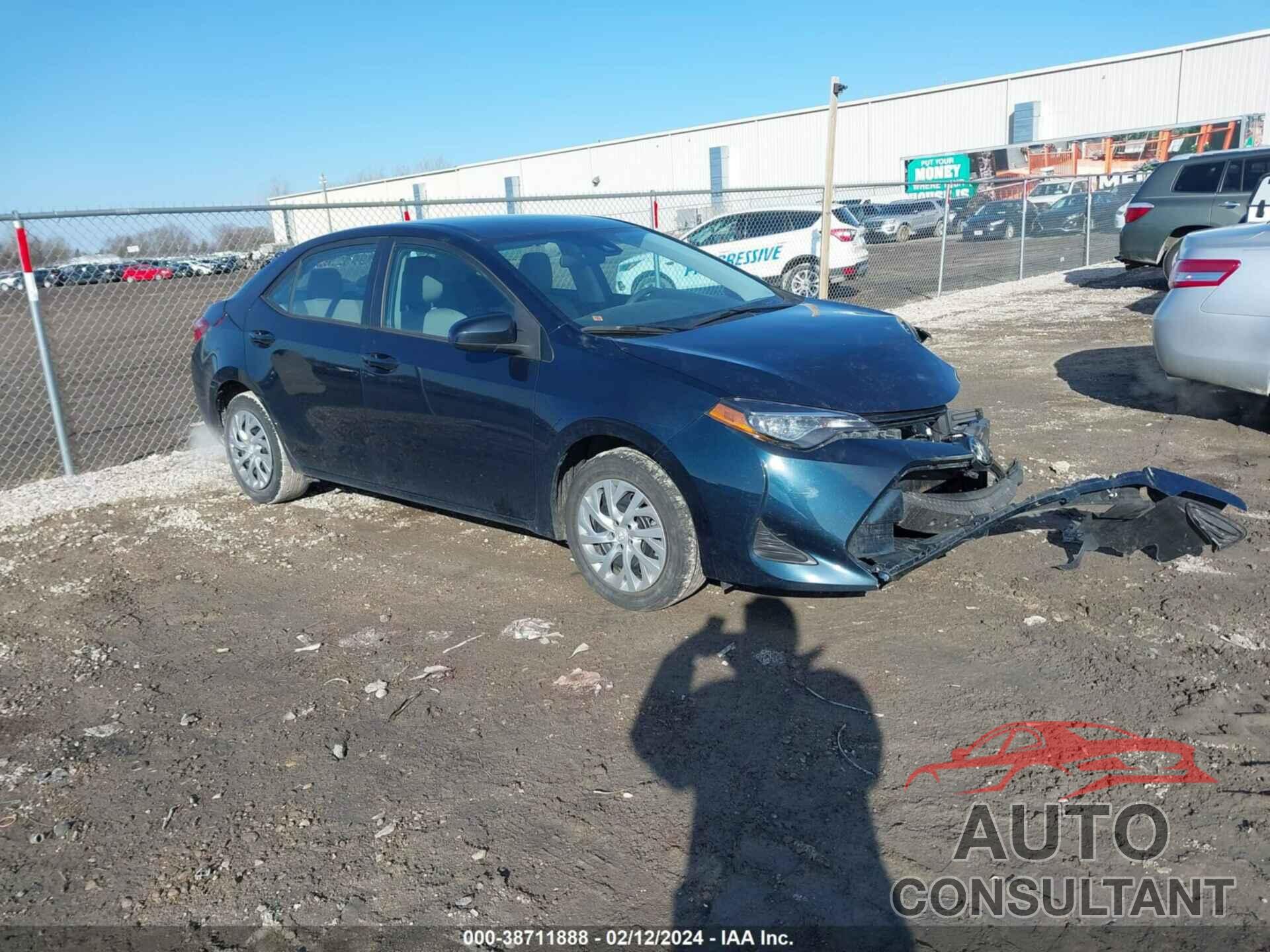 TOYOTA COROLLA 2019 - 2T1BURHE6KC189635