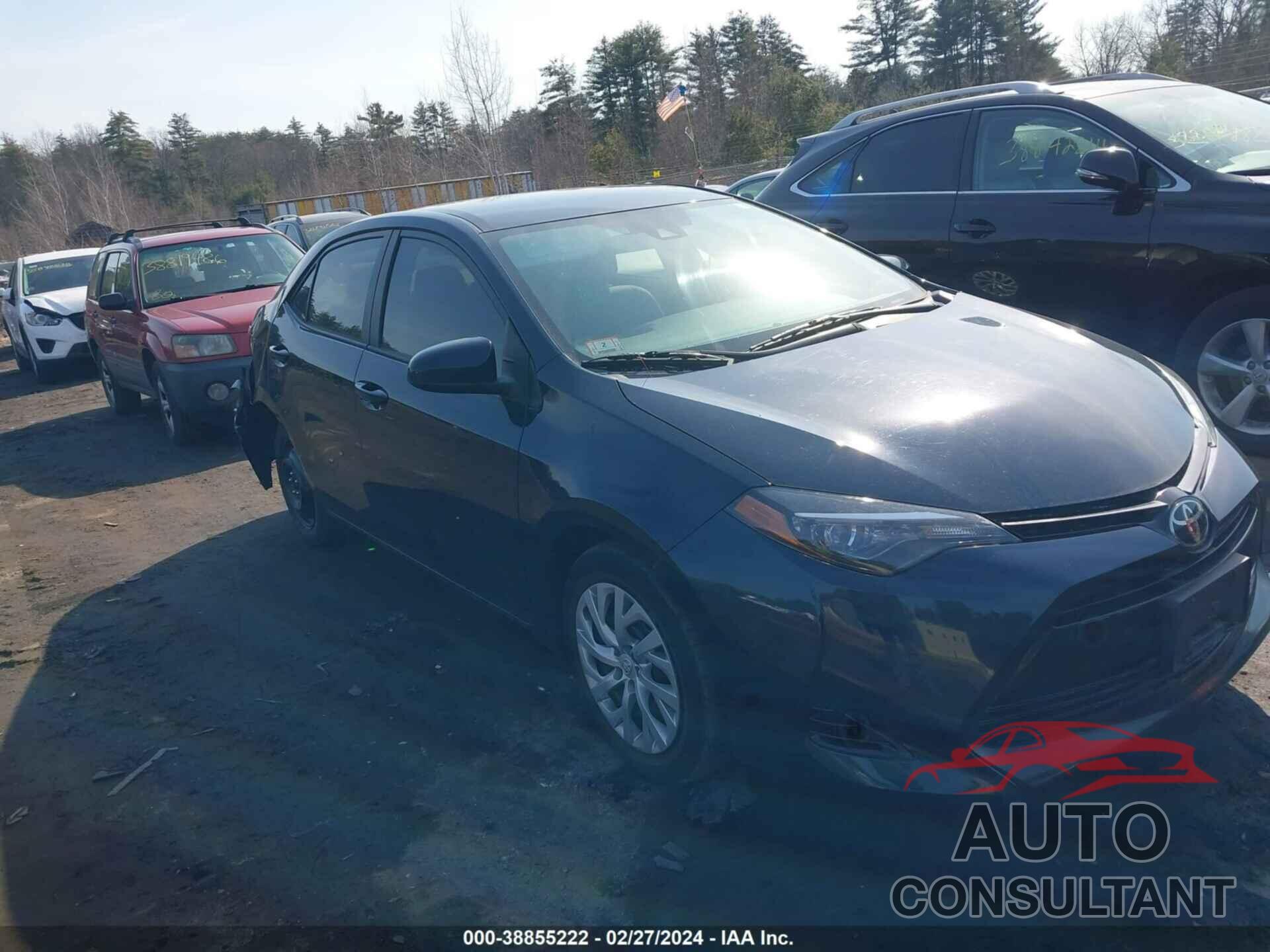 TOYOTA COROLLA 2018 - 2T1BURHE0JC028681
