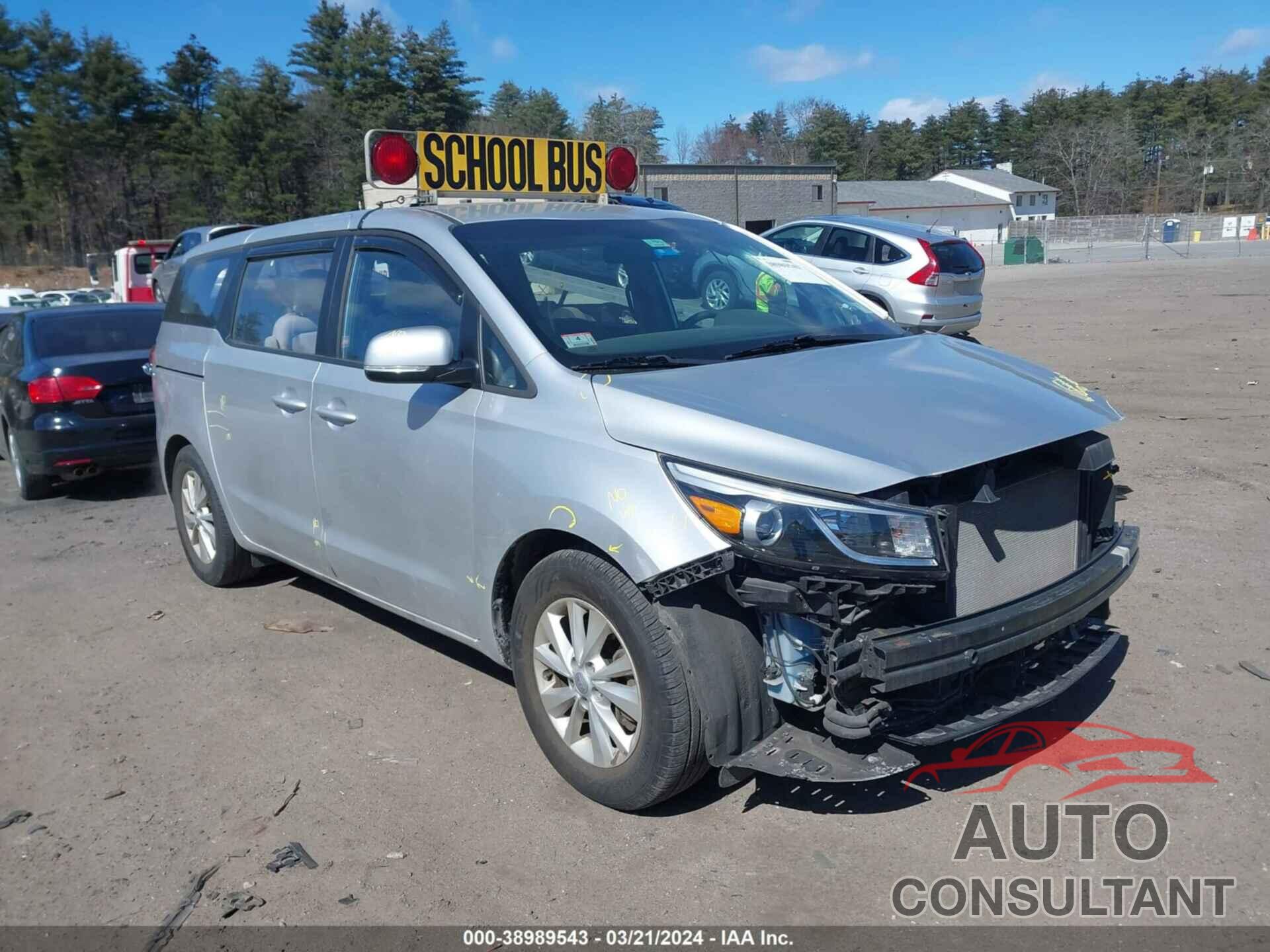 KIA SEDONA 2016 - KNDMA5C16G6173092