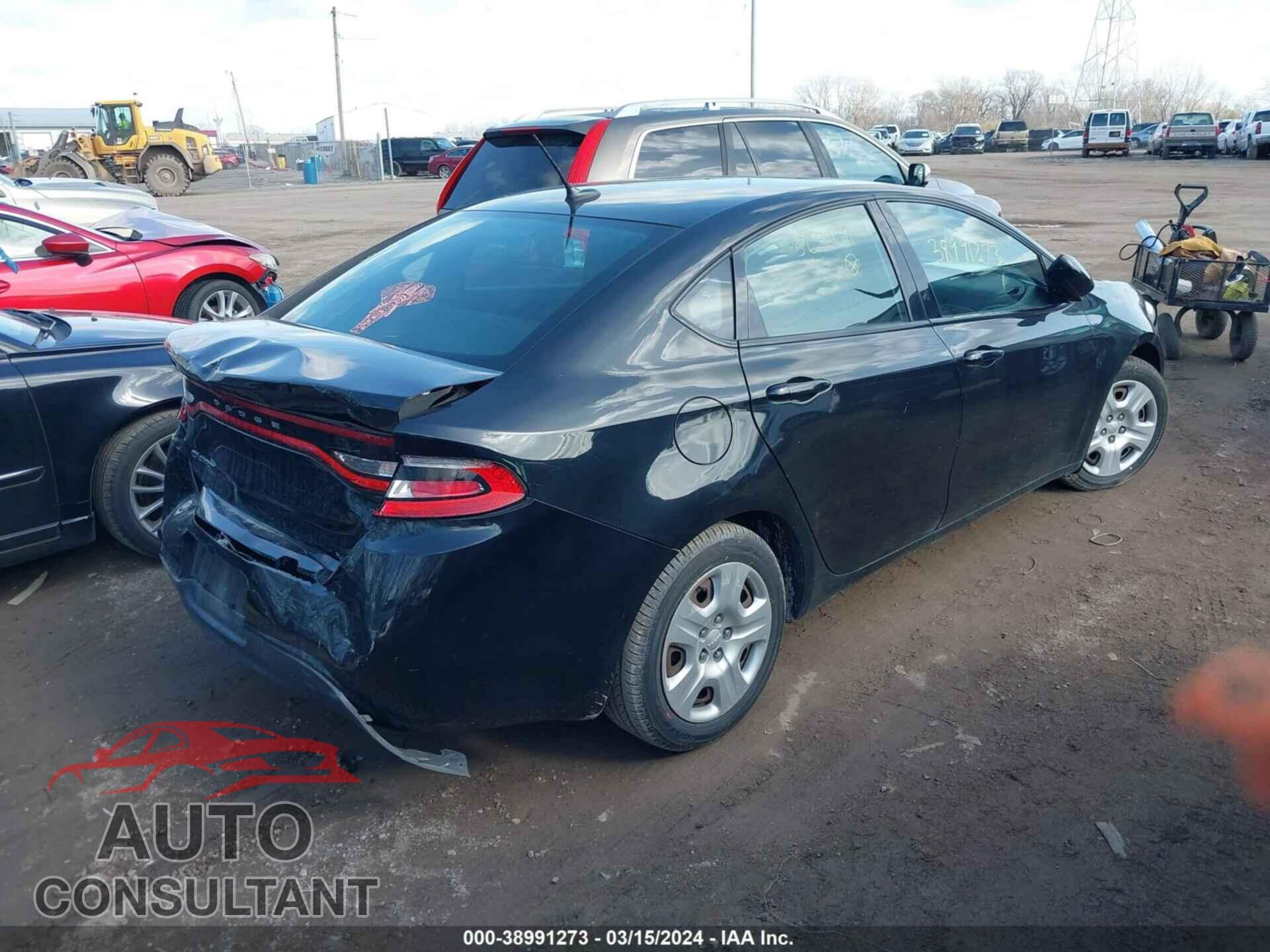 DODGE DART 2016 - 1C3CDFAA4GD565497