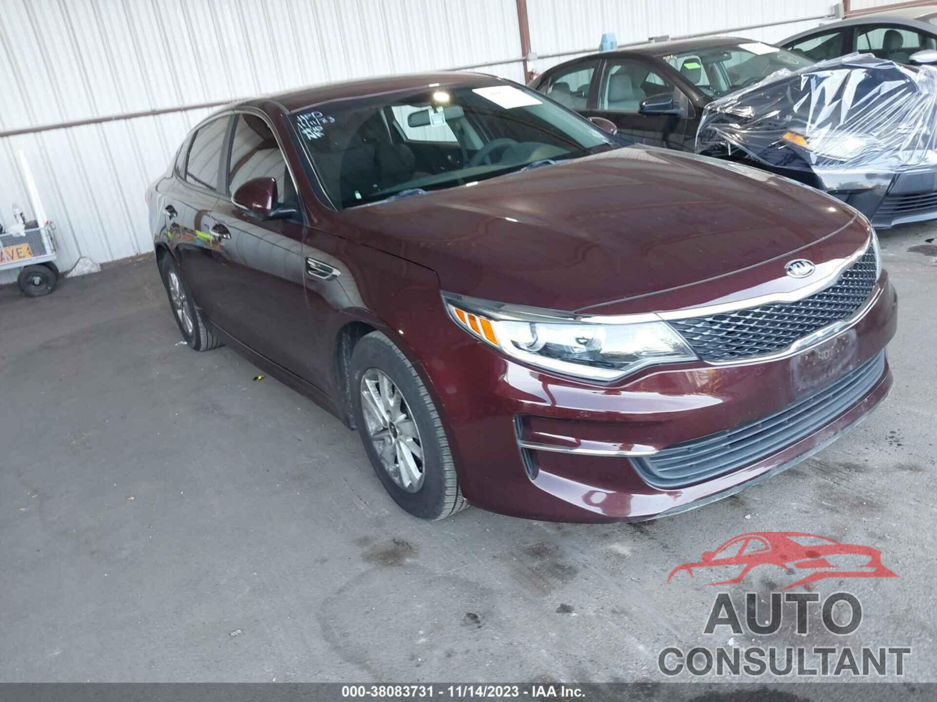 KIA OPTIMA 2018 - 5XXGT4L39JG178640