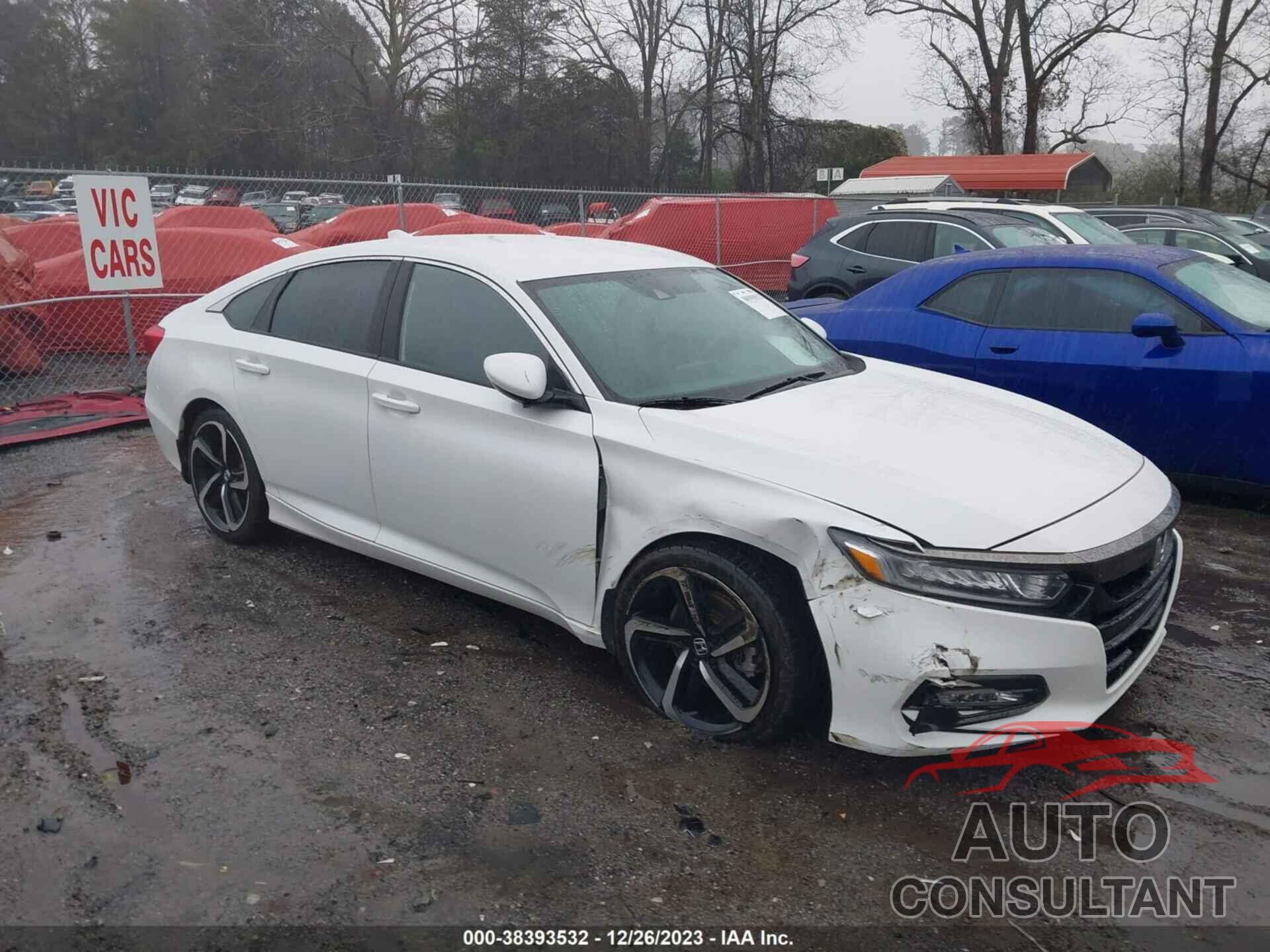 HONDA ACCORD 2019 - 1HGCV1F37KA173759