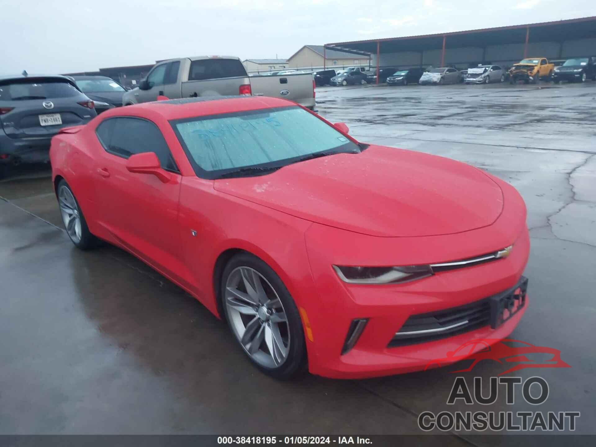 CHEVROLET CAMARO 2018 - 1G1FB1RS9J0117343