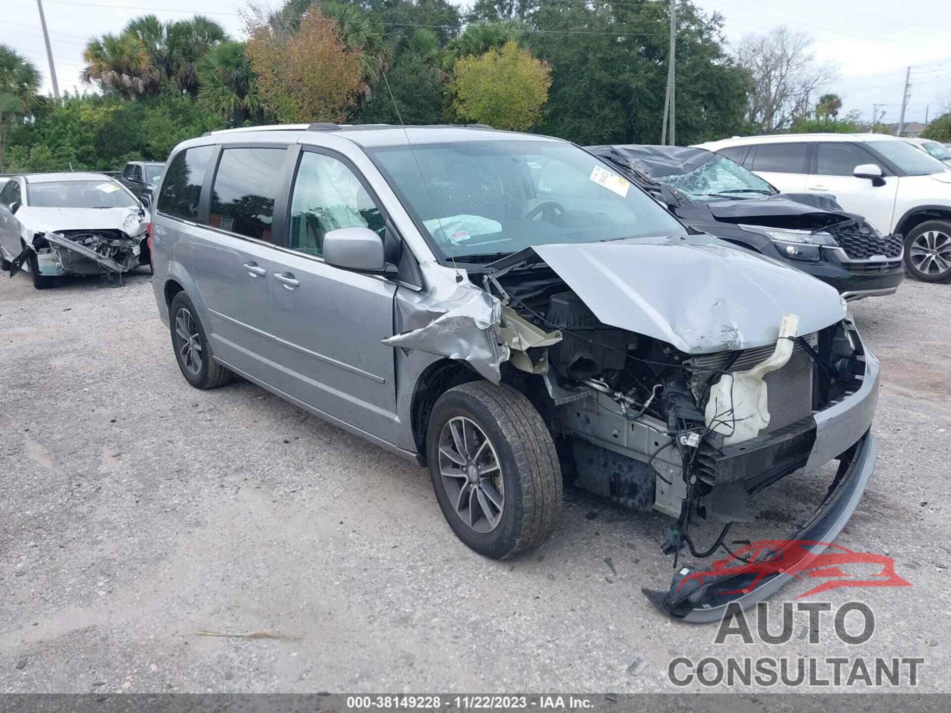 DODGE GRAND CARAVAN 2017 - 2C4RDGCG6HR814510