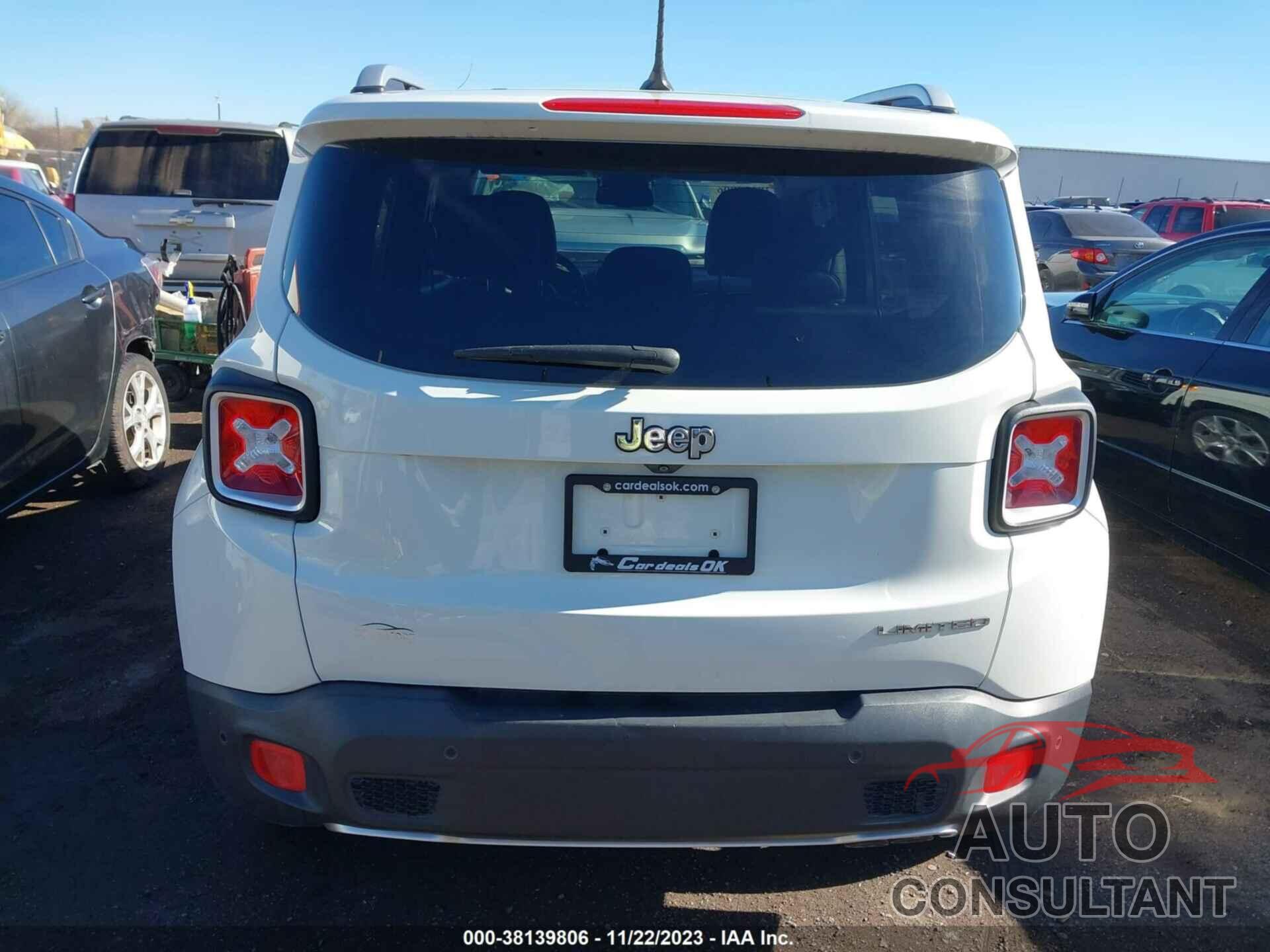 JEEP RENEGADE 2016 - ZACCJADT0GPC76221