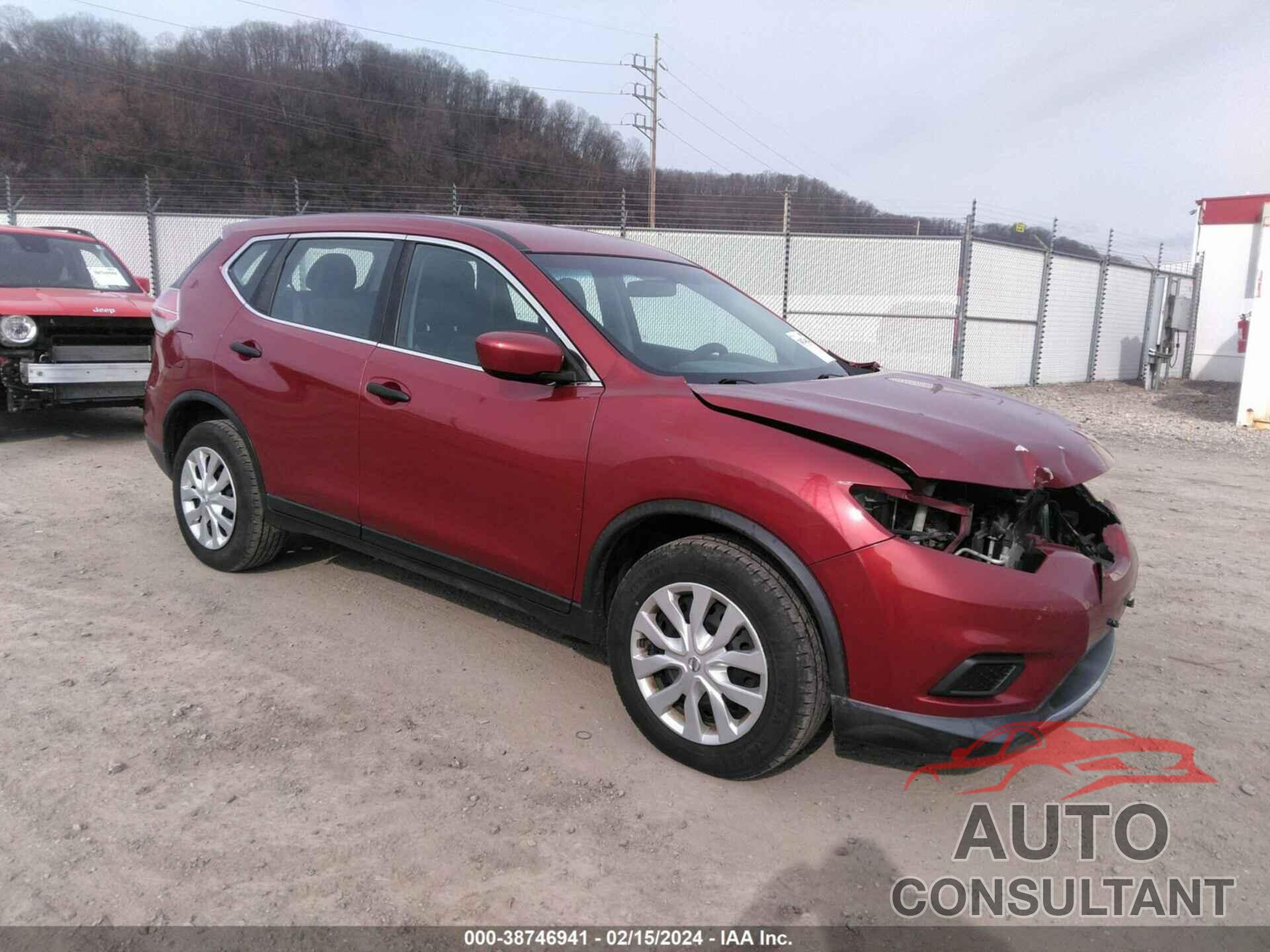 NISSAN ROGUE 2016 - KNMAT2MT2GP703550