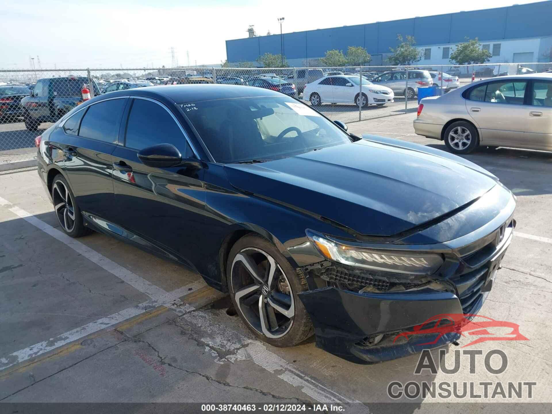 HONDA ACCORD 2021 - 1HGCV1F39MA060186