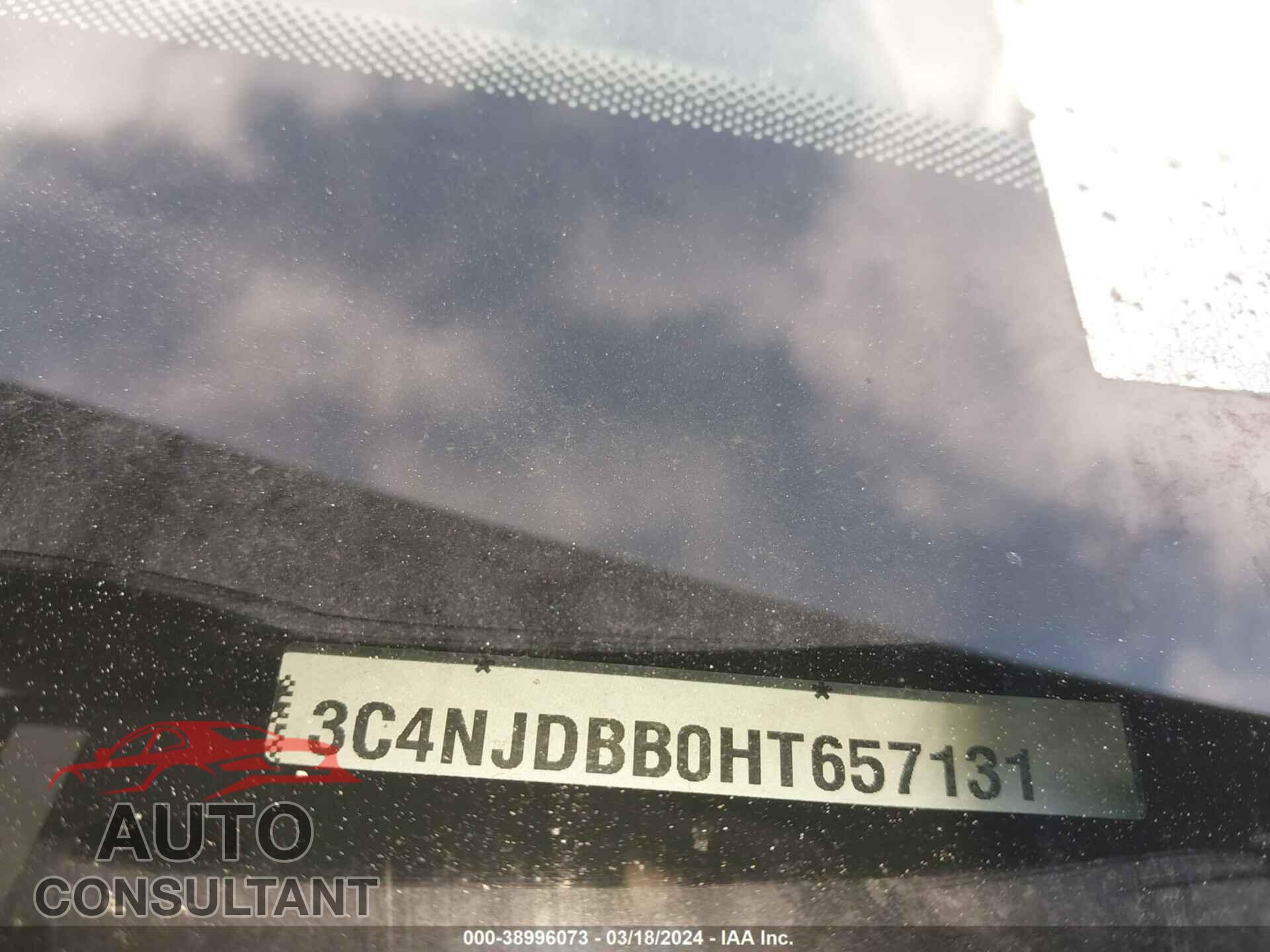 JEEP COMPASS 2017 - 3C4NJDBB0HT657131