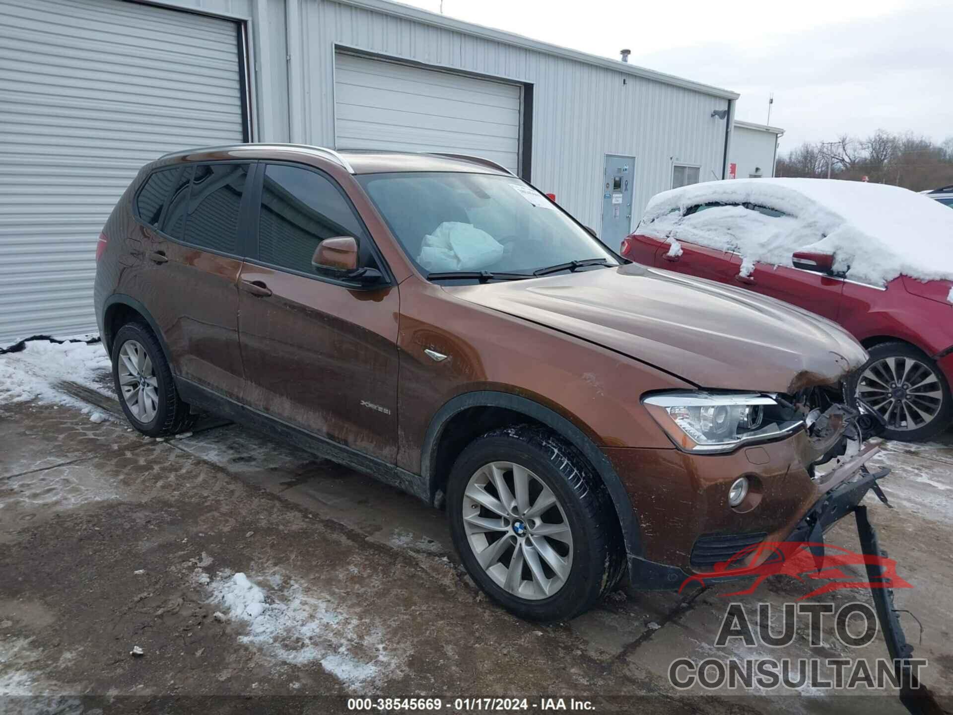 BMW X3 2017 - 5UXWX9C57H0T08150