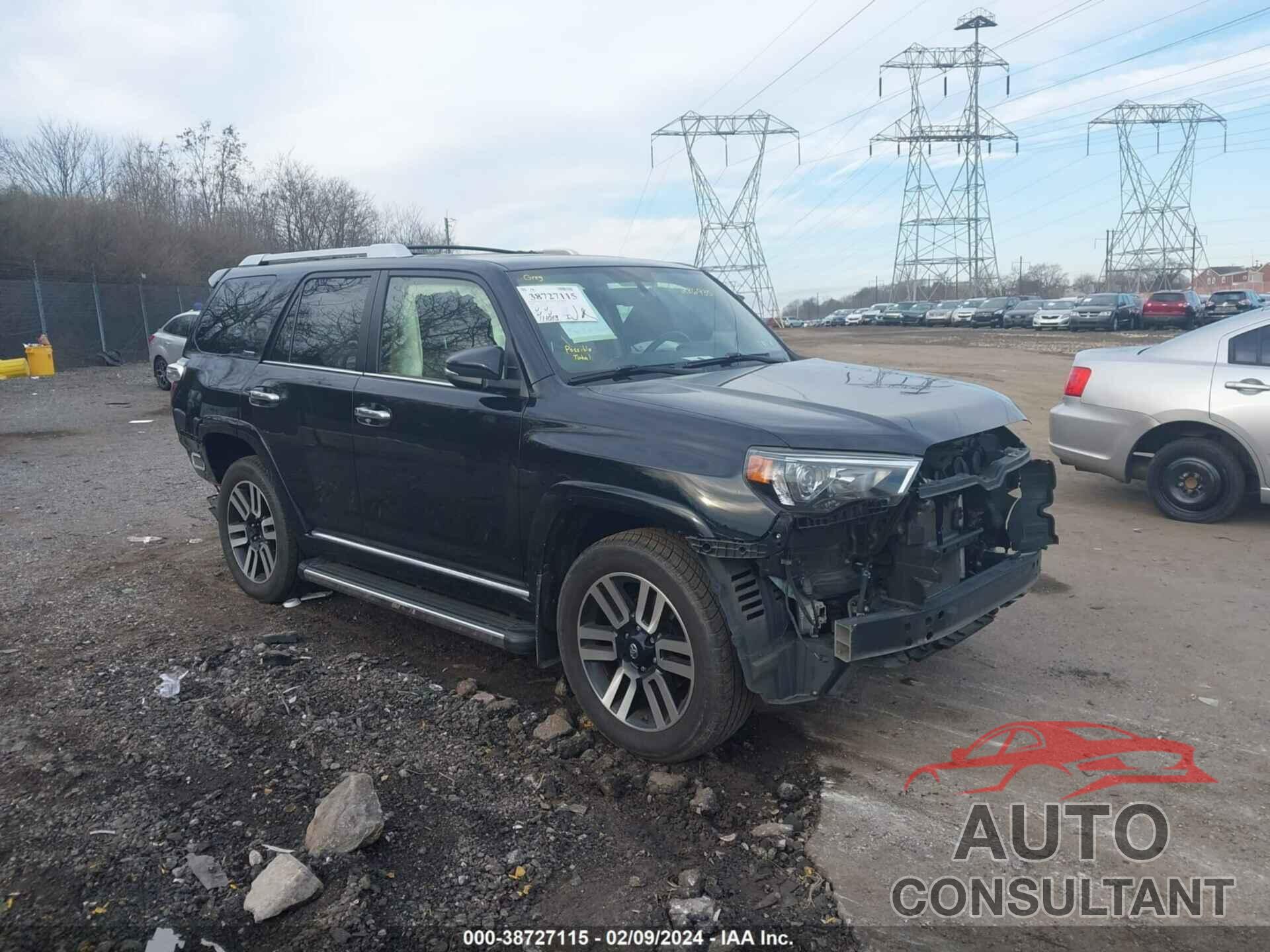 TOYOTA 4RUNNER 2016 - JTEBU5JR2G5286935