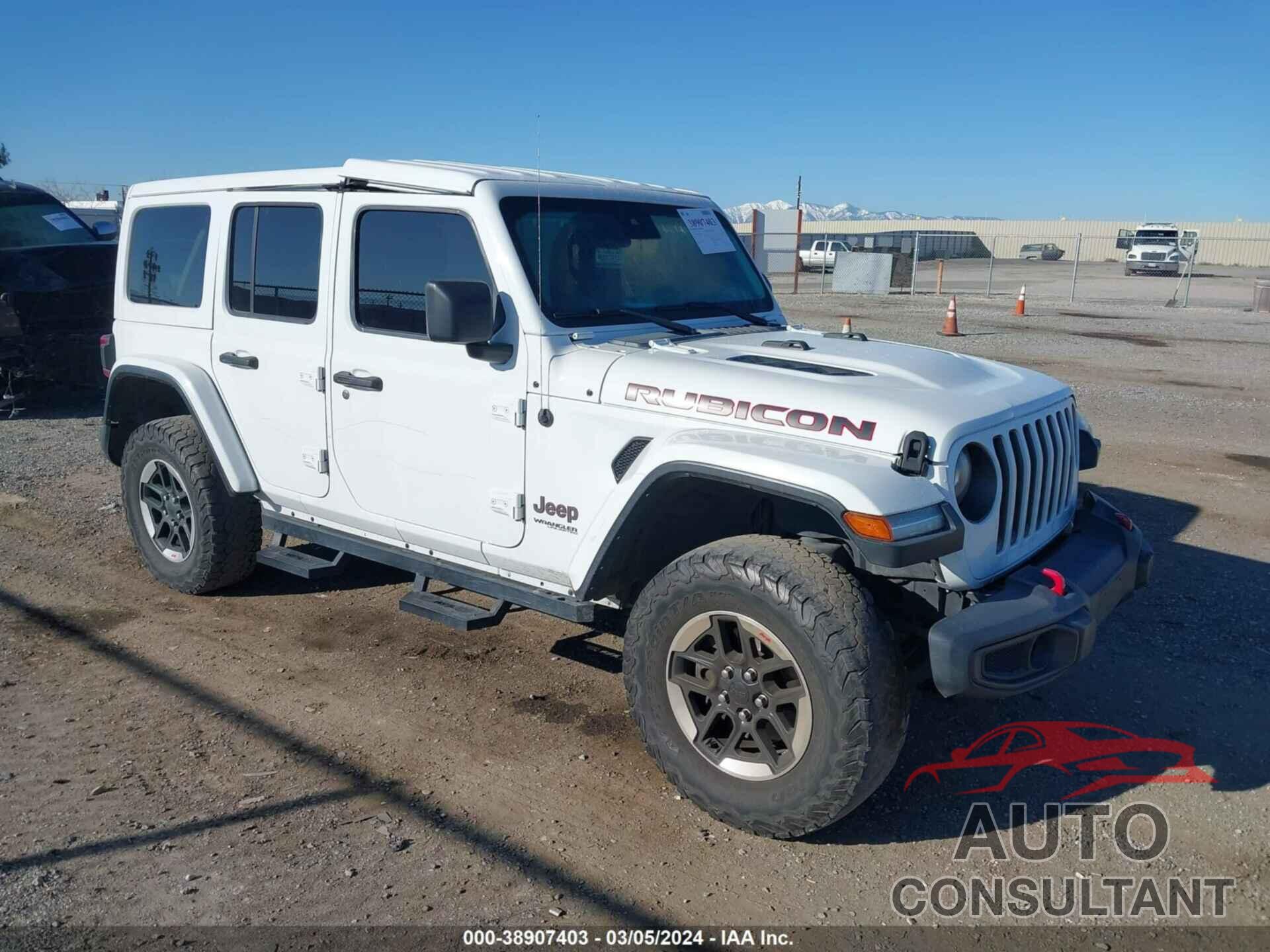 JEEP WRANGLER UNLIMITED 2020 - 1C4HJXFG7LW141727