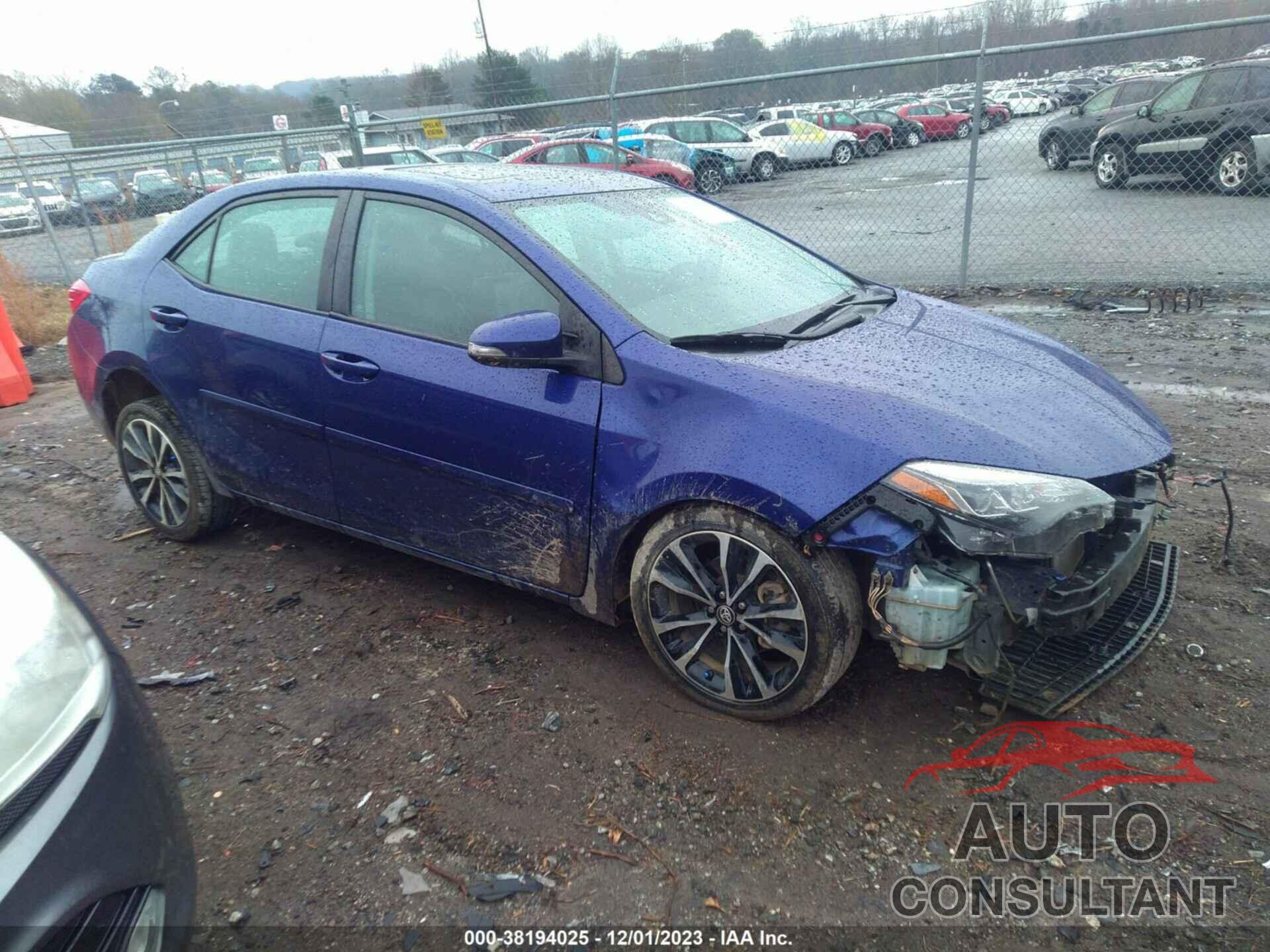 TOYOTA COROLLA 2017 - 2T1BURHE7HC791212