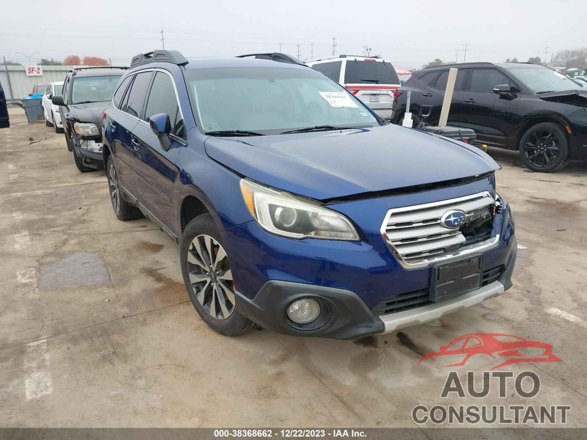 SUBARU OUTBACK 2015 - 4S4BSALC6F3237108
