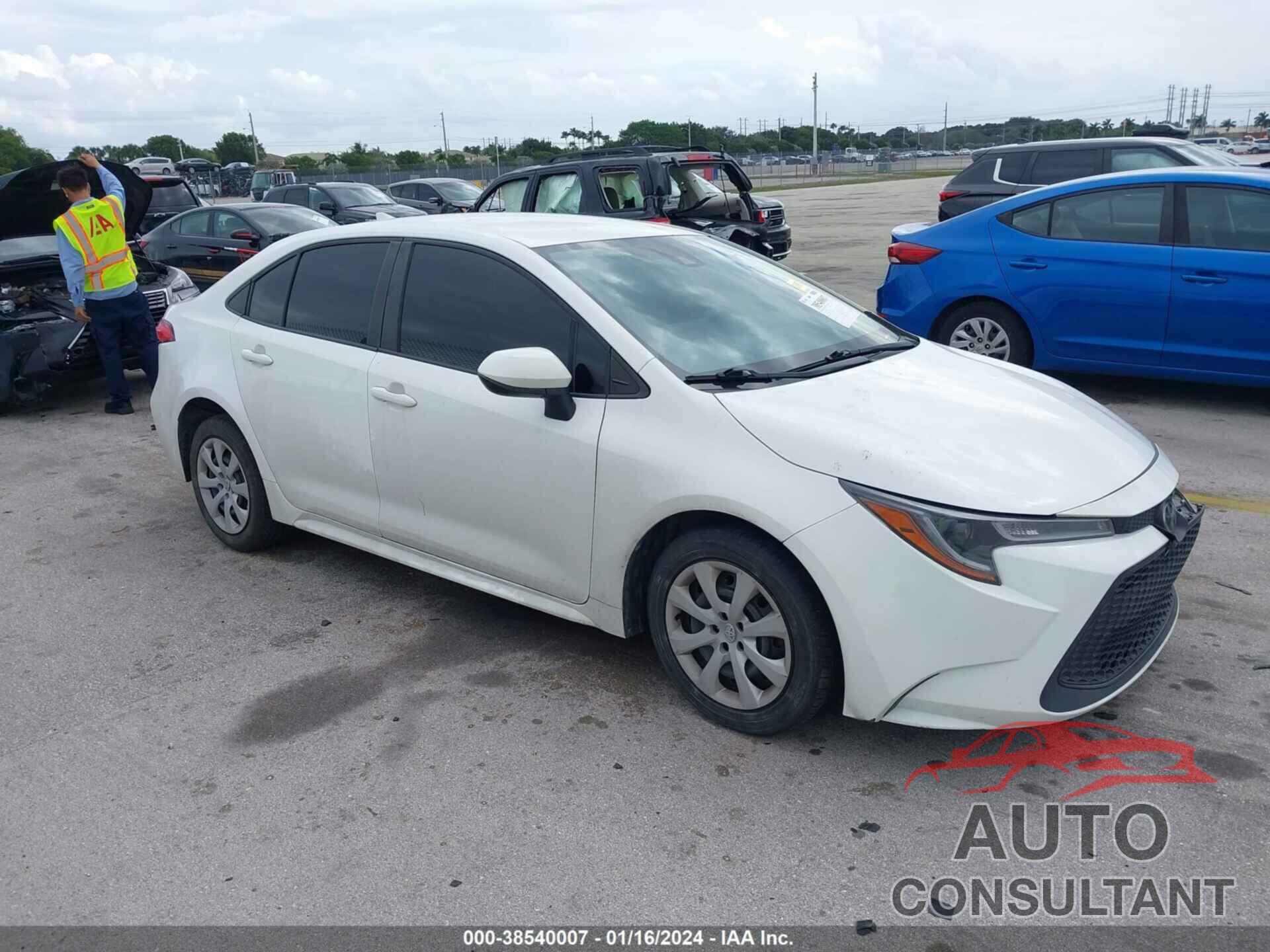 TOYOTA COROLLA 2021 - JTDEPMAE7MJ175459