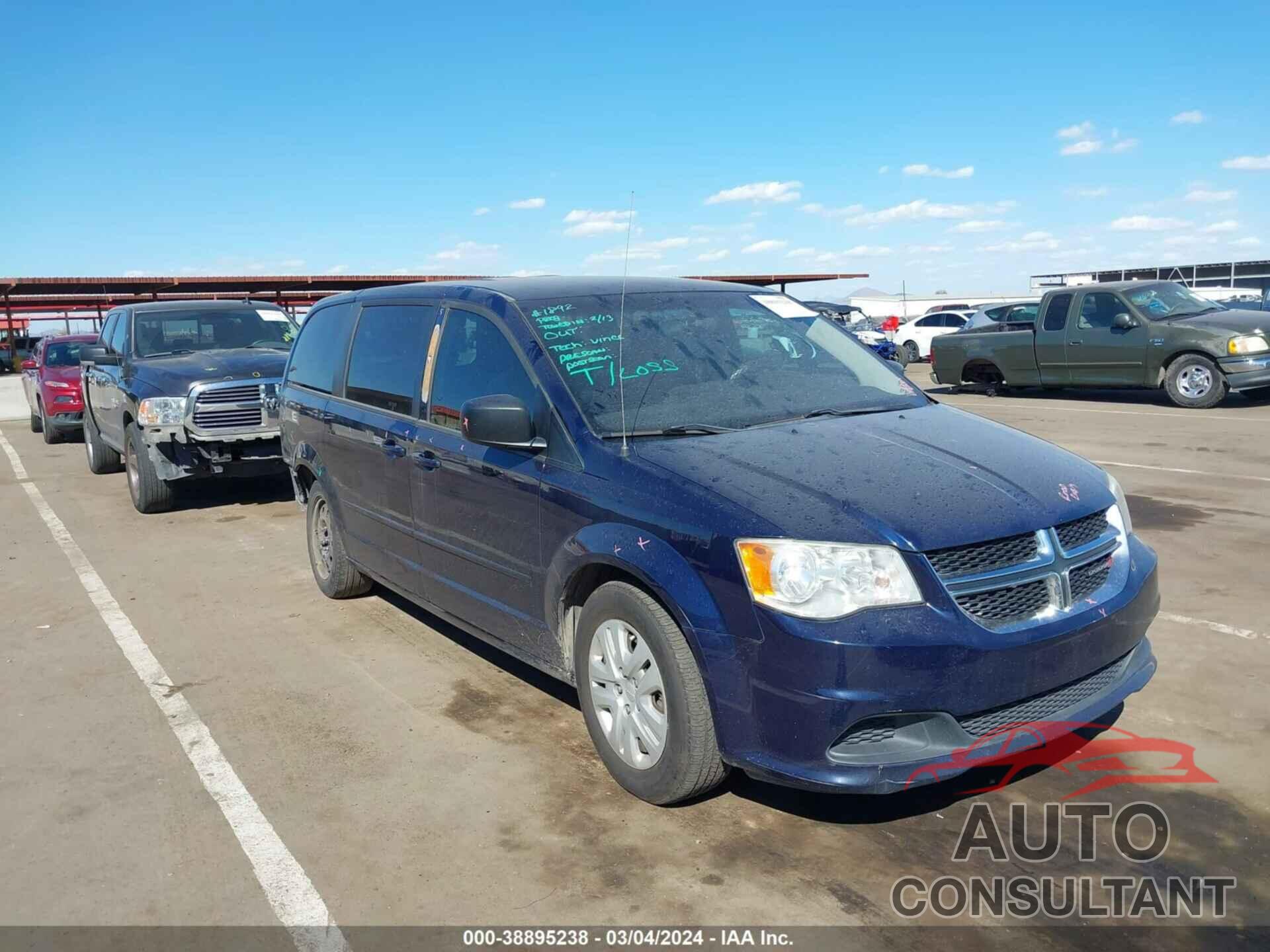 DODGE GRAND CARAVAN 2016 - 2C4RDGBG3GR145385